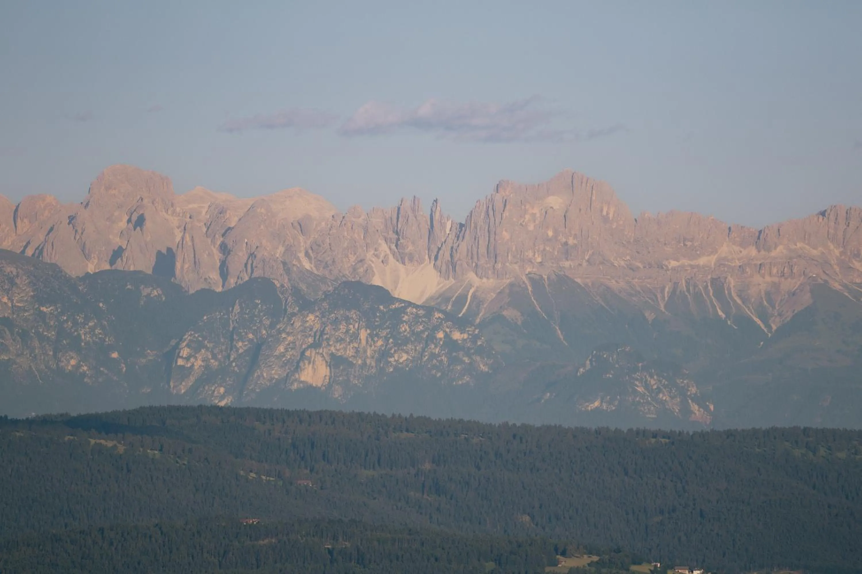 Bird's eye view in Vigilius Mountain Resort