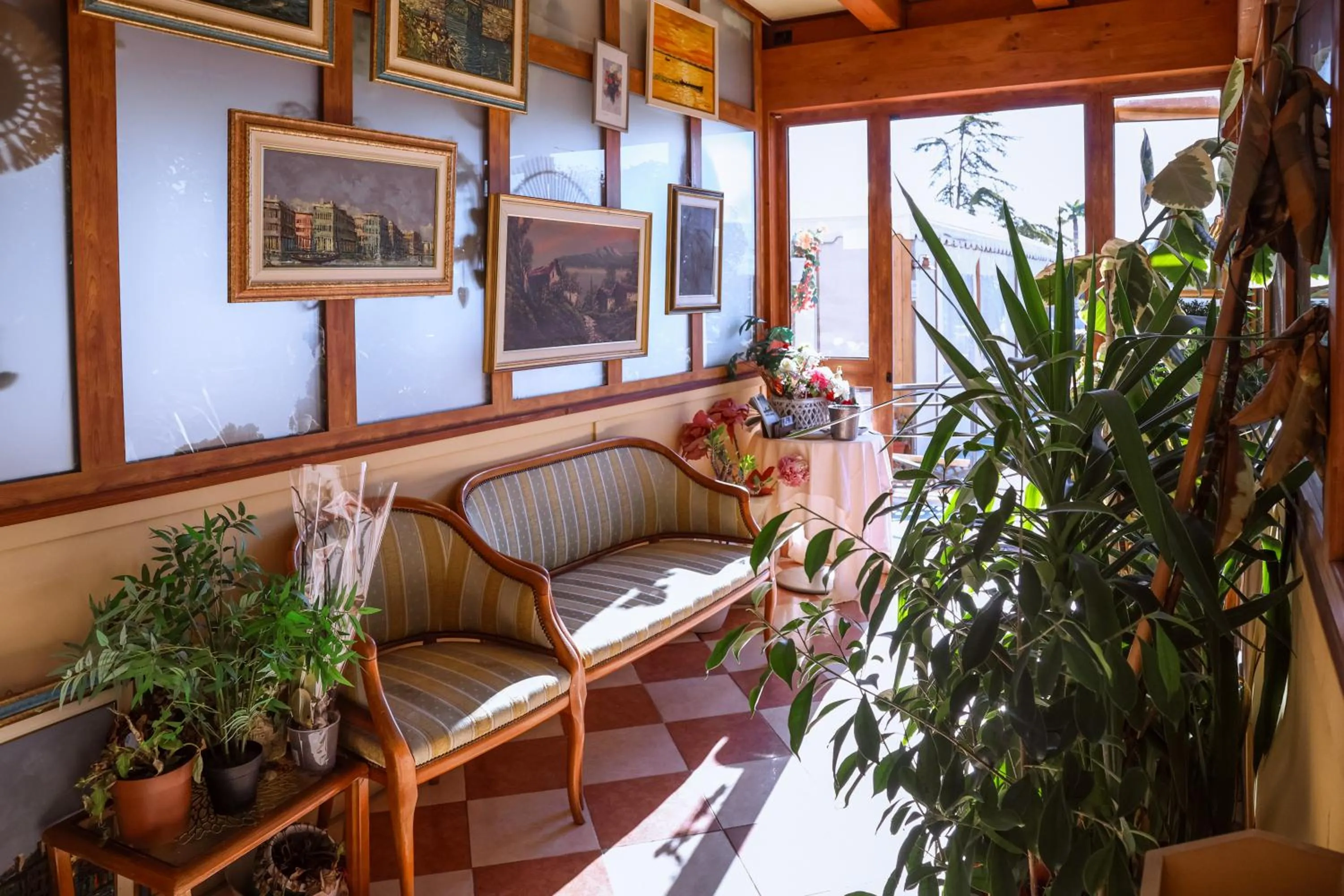 Property building in Hotel Villa Sara