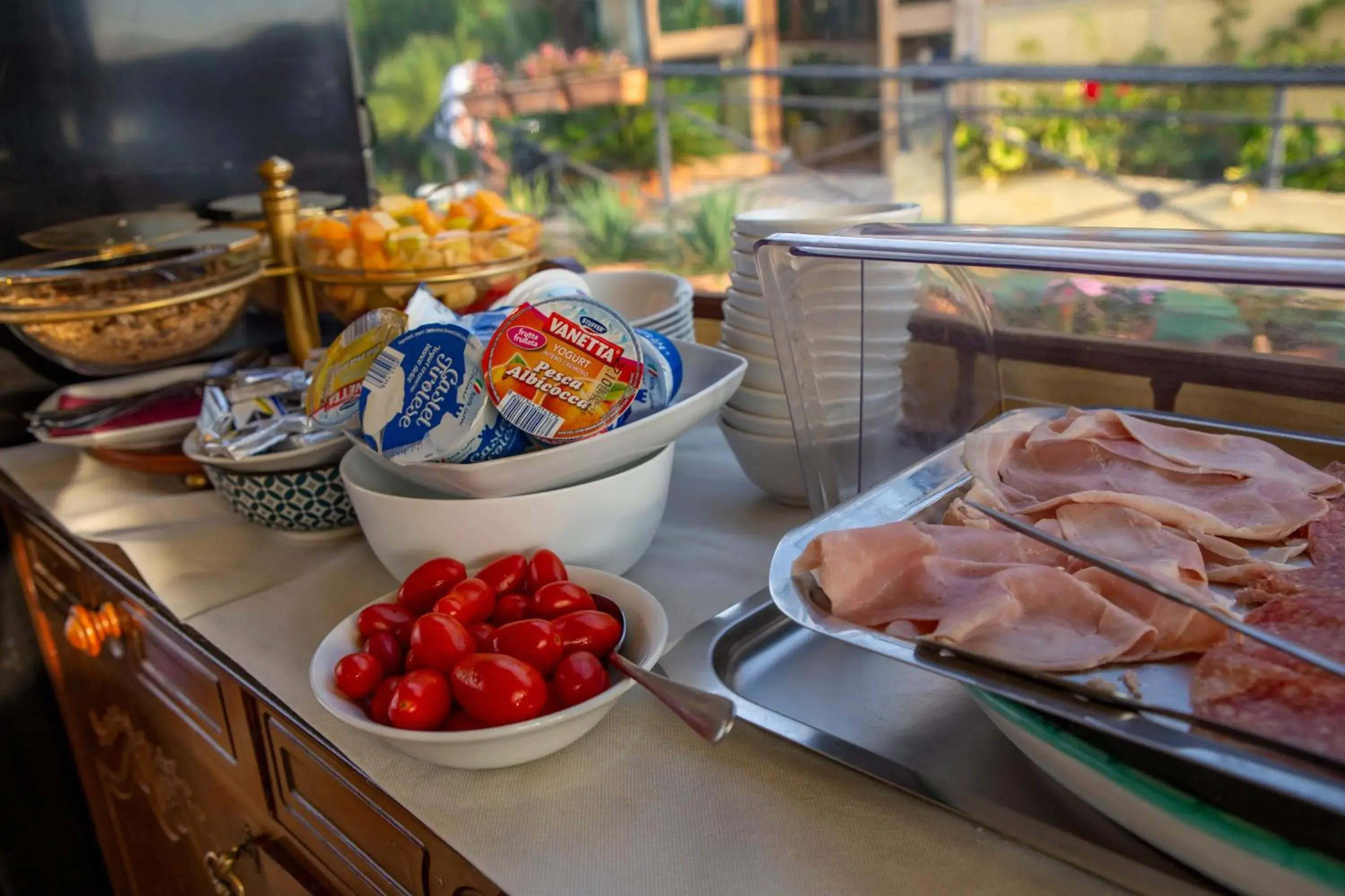 Breakfast, Food in Hotel Villa Sara