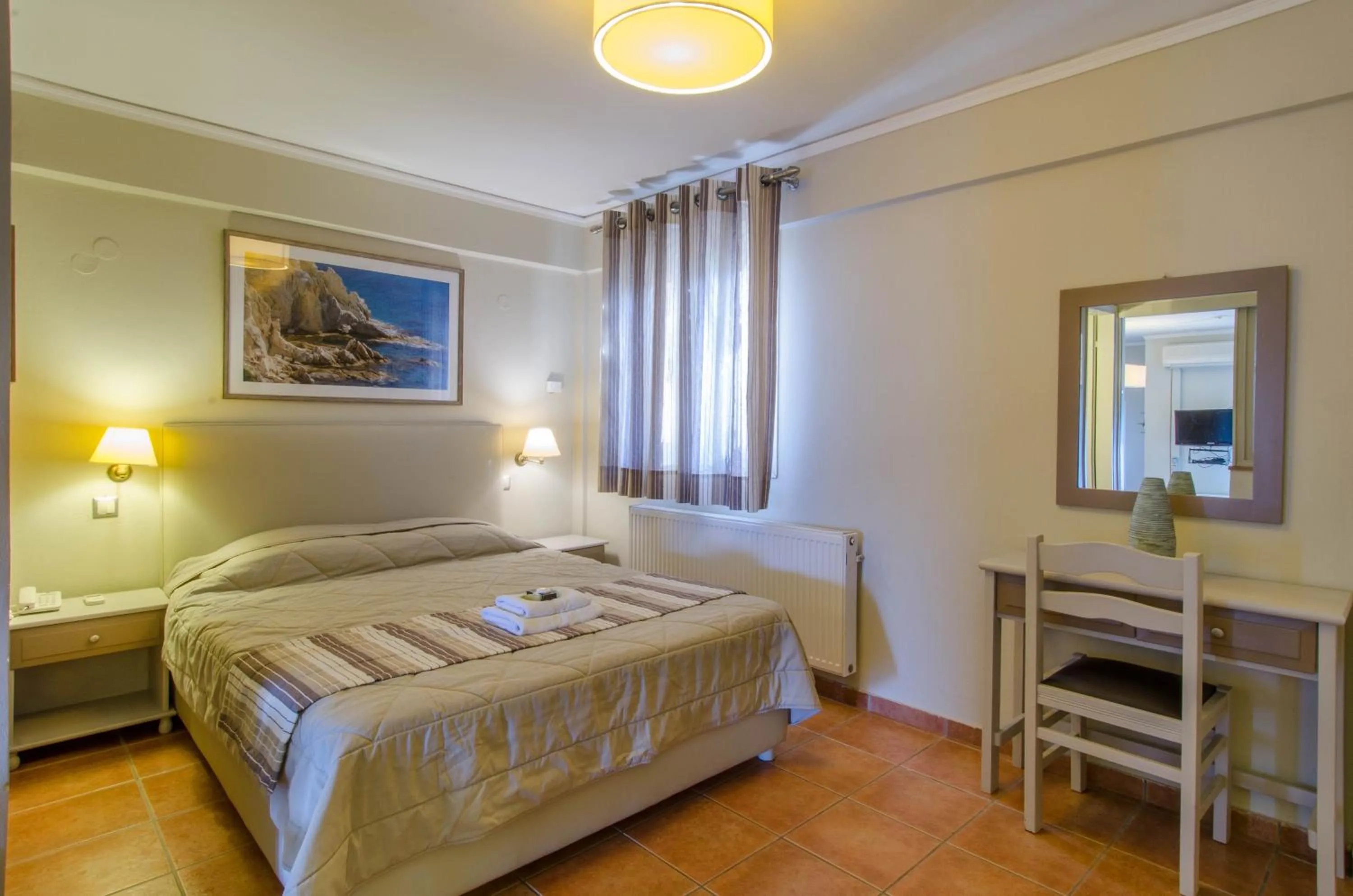 Bed in Plaka Studios