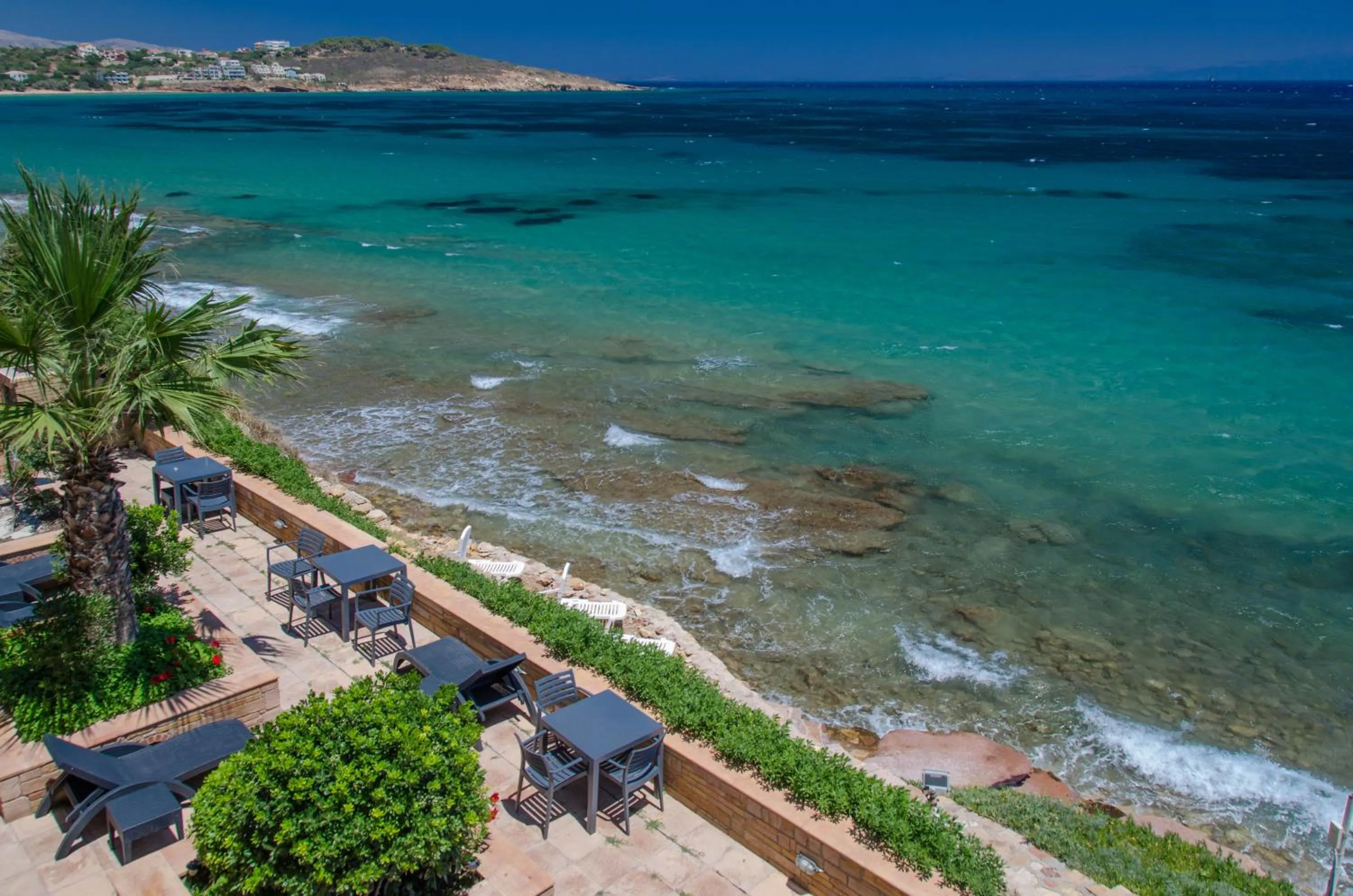 Sea view in Plaka Studios