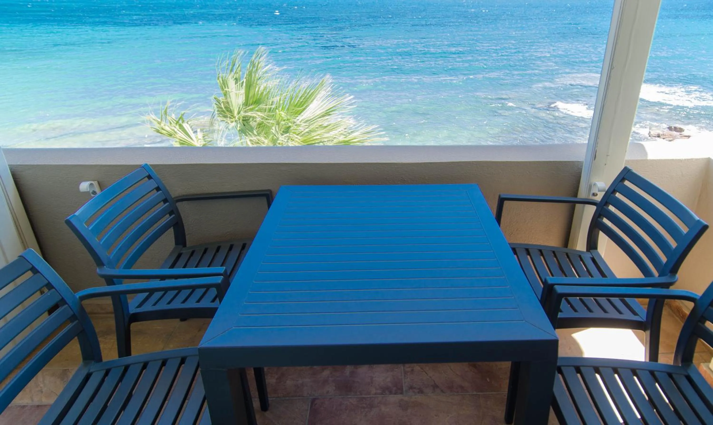 Balcony/Terrace in Plaka Studios
