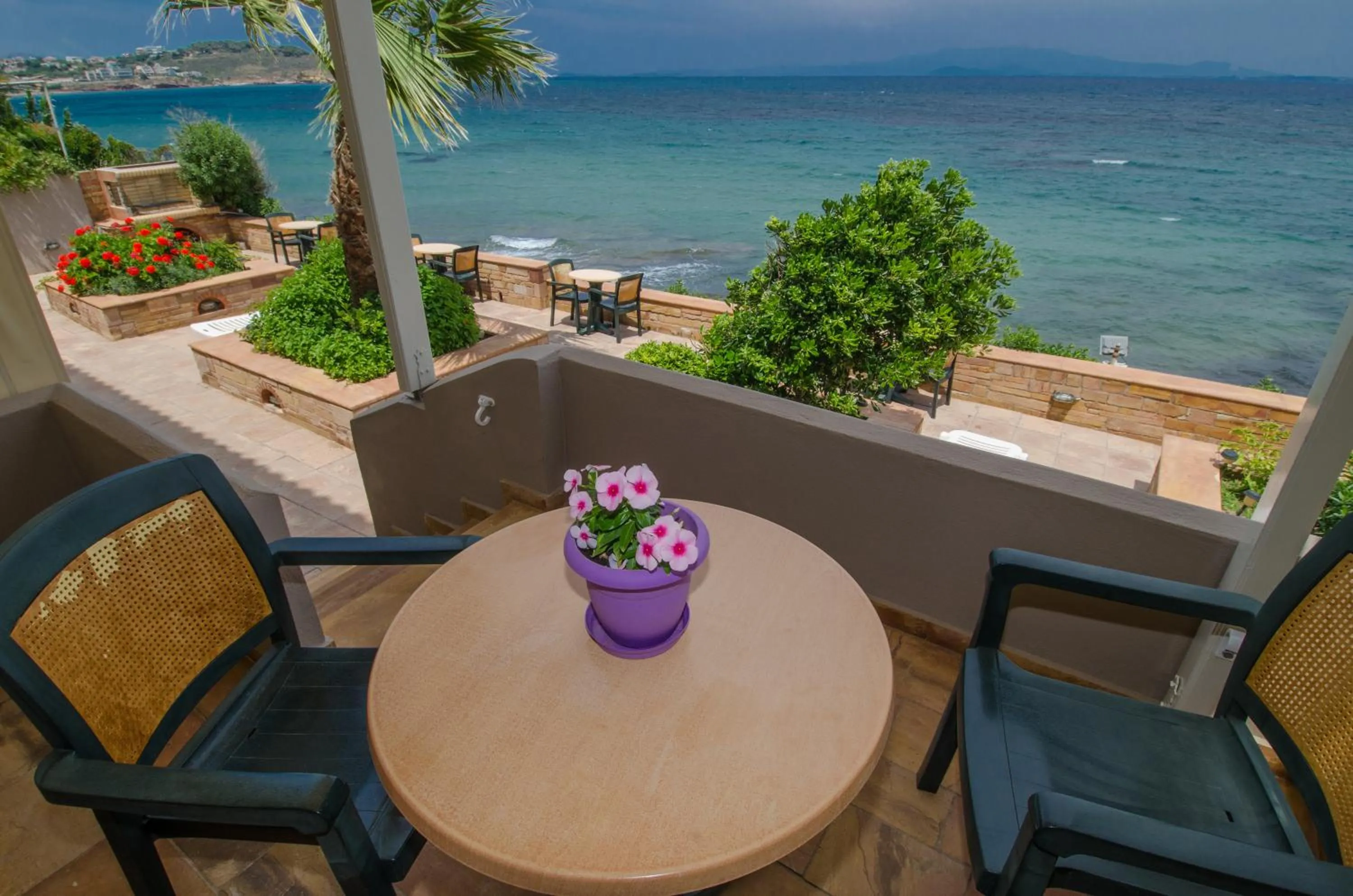 Balcony/Terrace in Plaka Studios