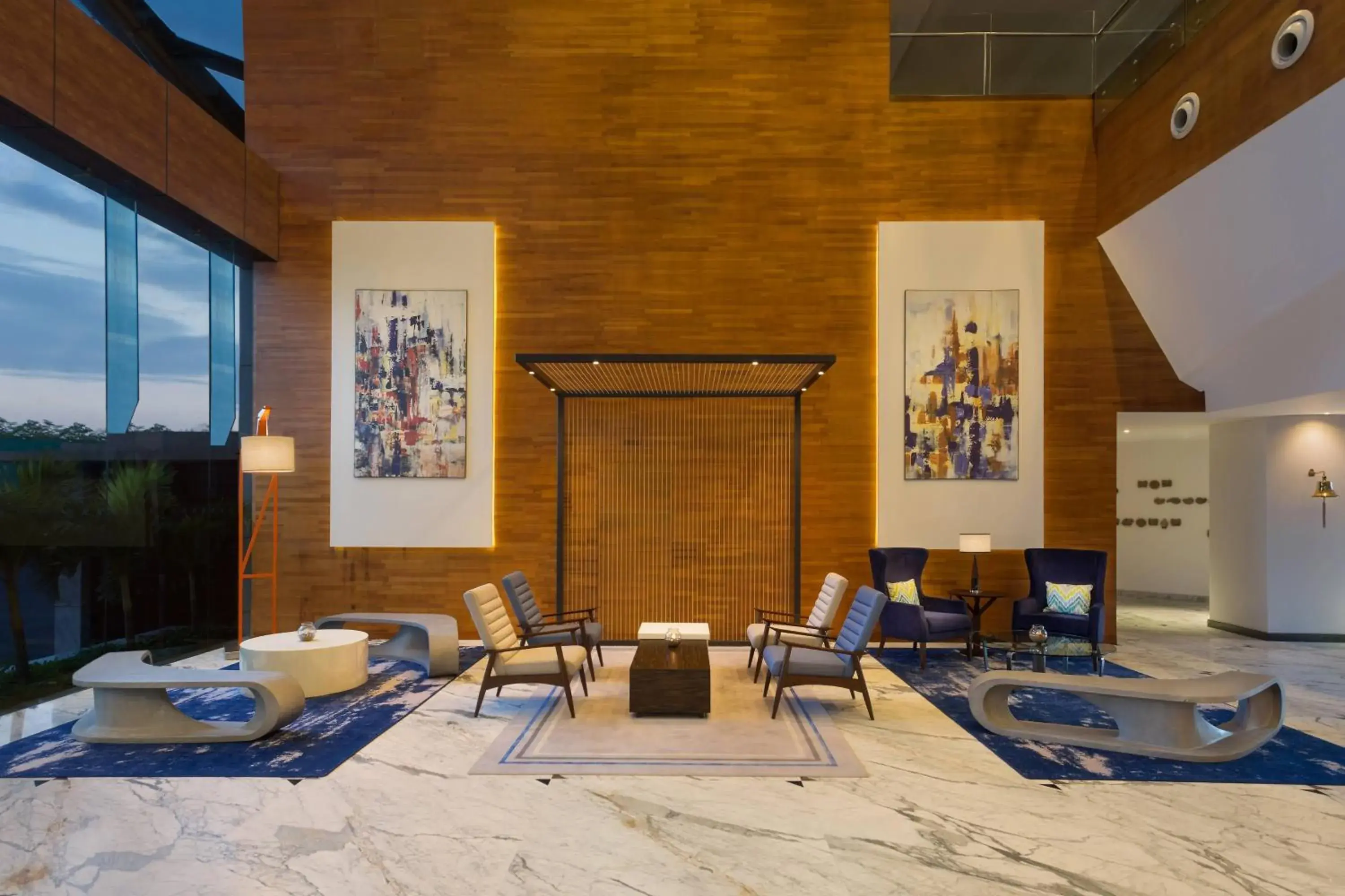 Lobby or reception in Four Points By Sheraton Visakhapatnam Lobby or reception in Four Points By Sheraton Visakhapatnam