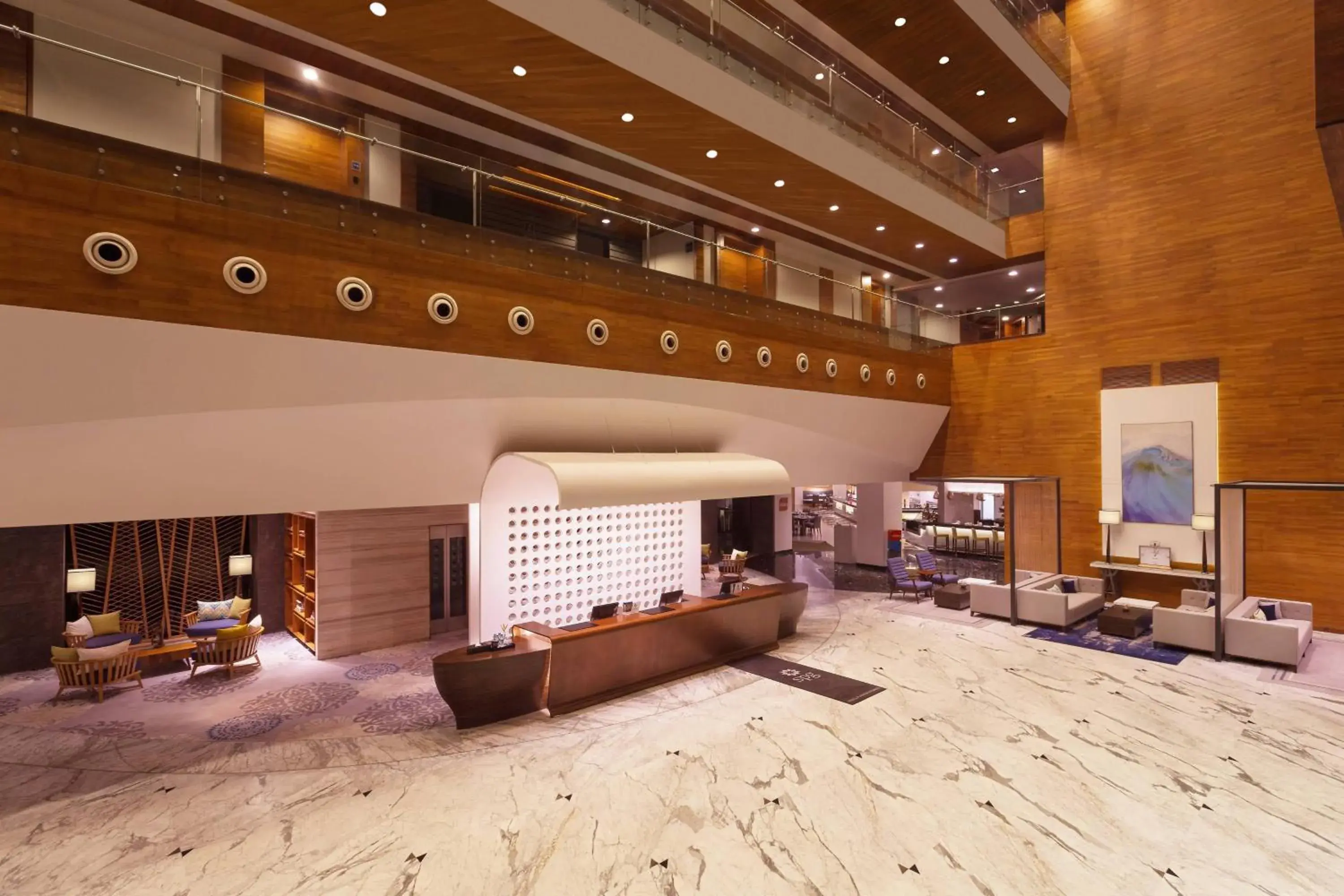 Lobby or reception in Four Points By Sheraton Visakhapatnam Lobby or reception in Four Points By Sheraton Visakhapatnam