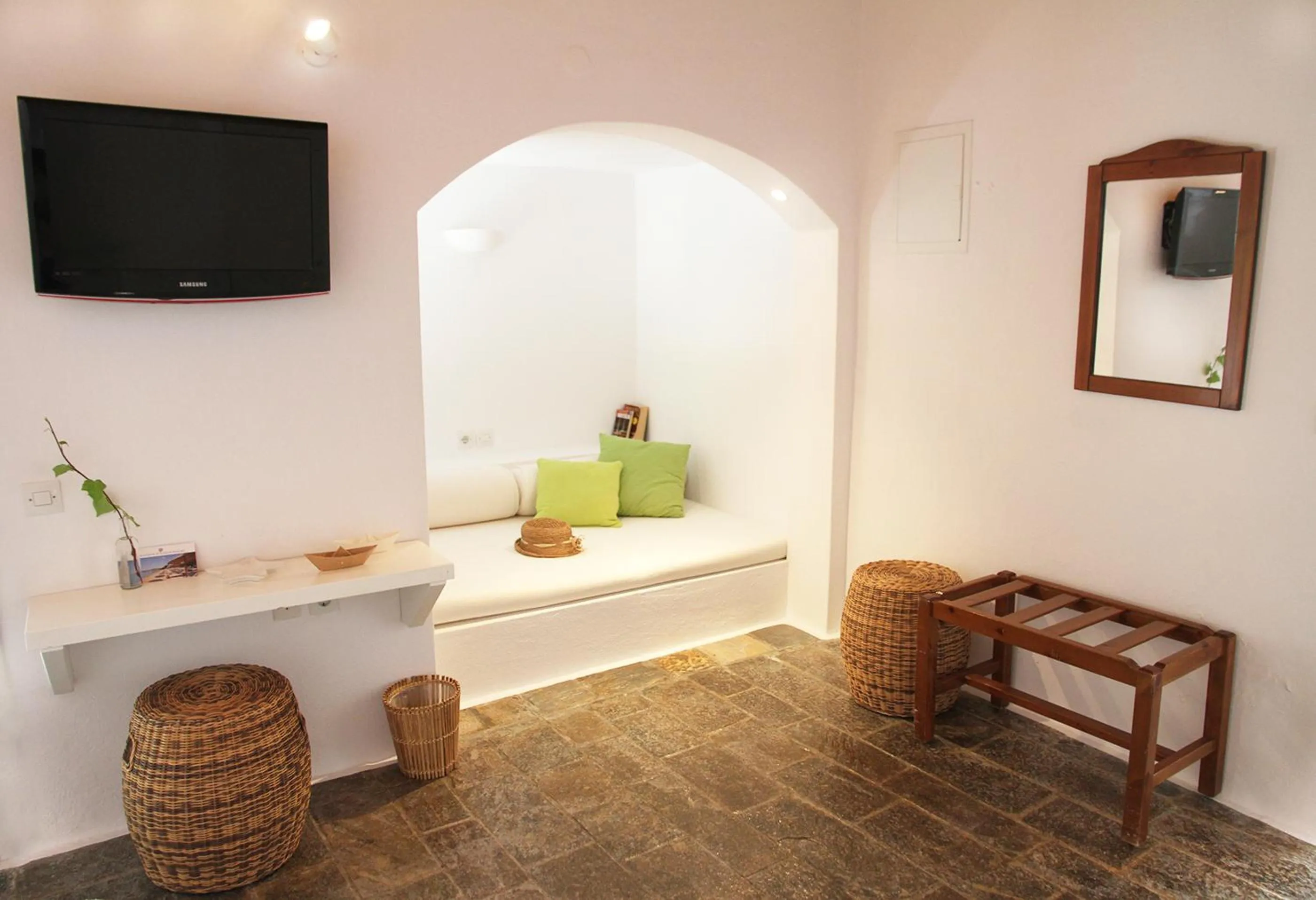 Bed in Skiathos Holidays Suites & Villas