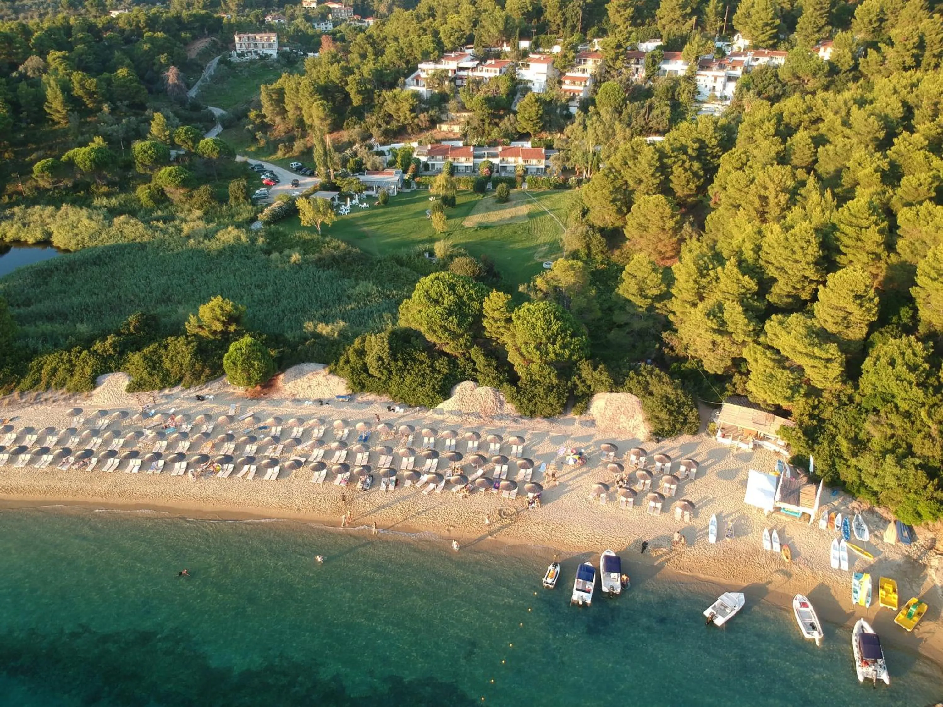 Beach in Skiathos Holidays Suites & Villas