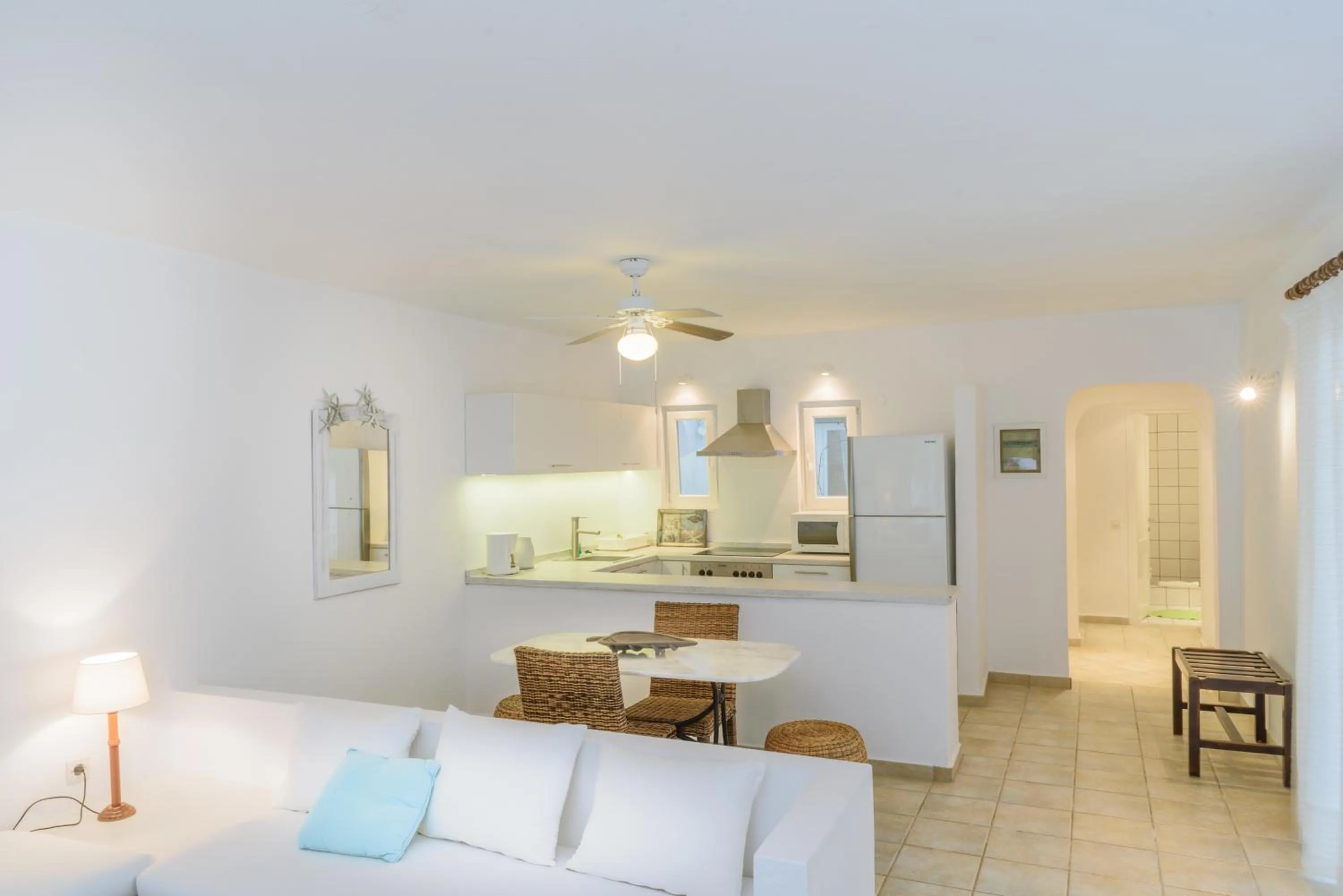 Living room in Skiathos Holidays Suites & Villas