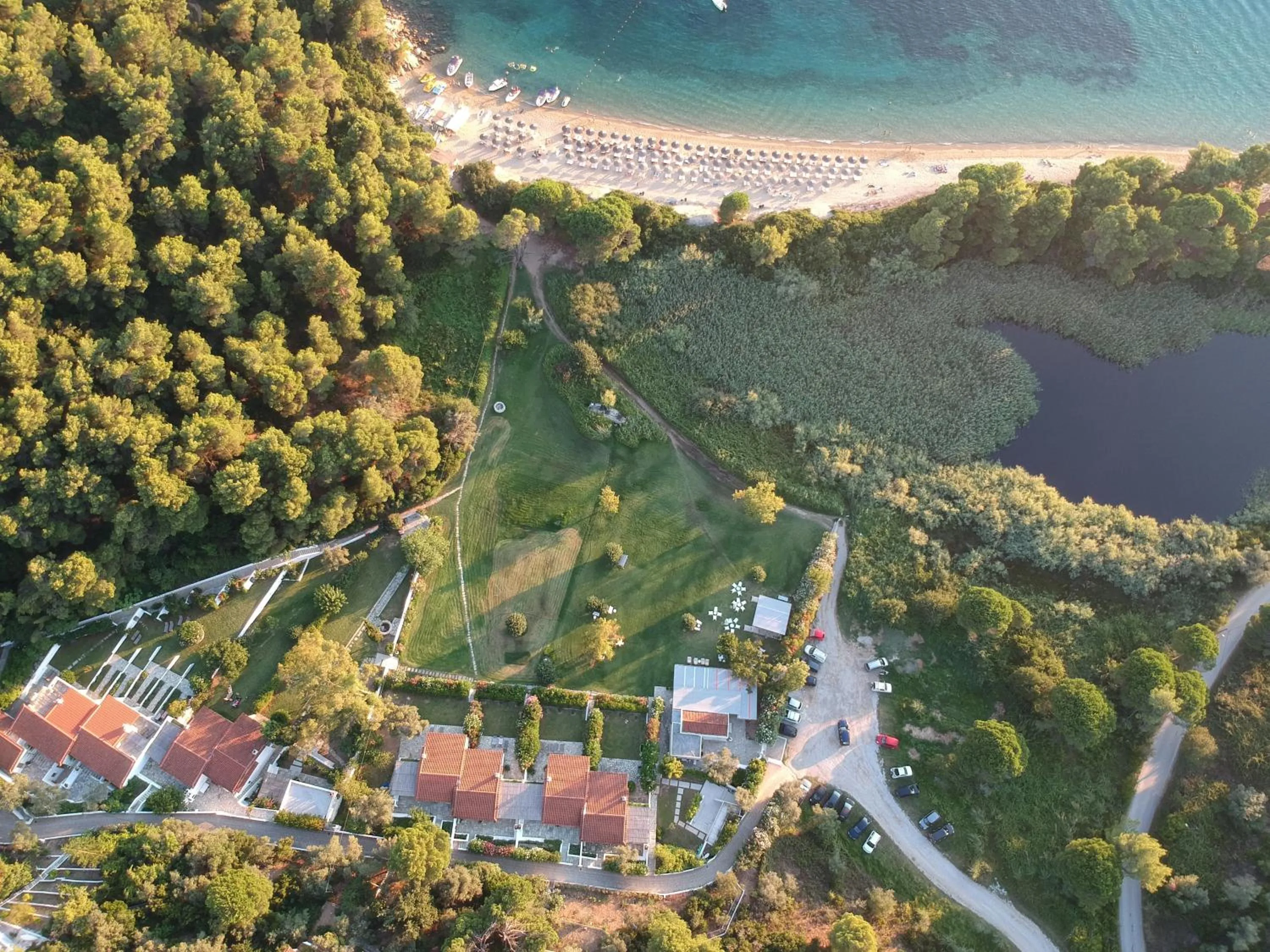 Beach in Skiathos Holidays Suites & Villas