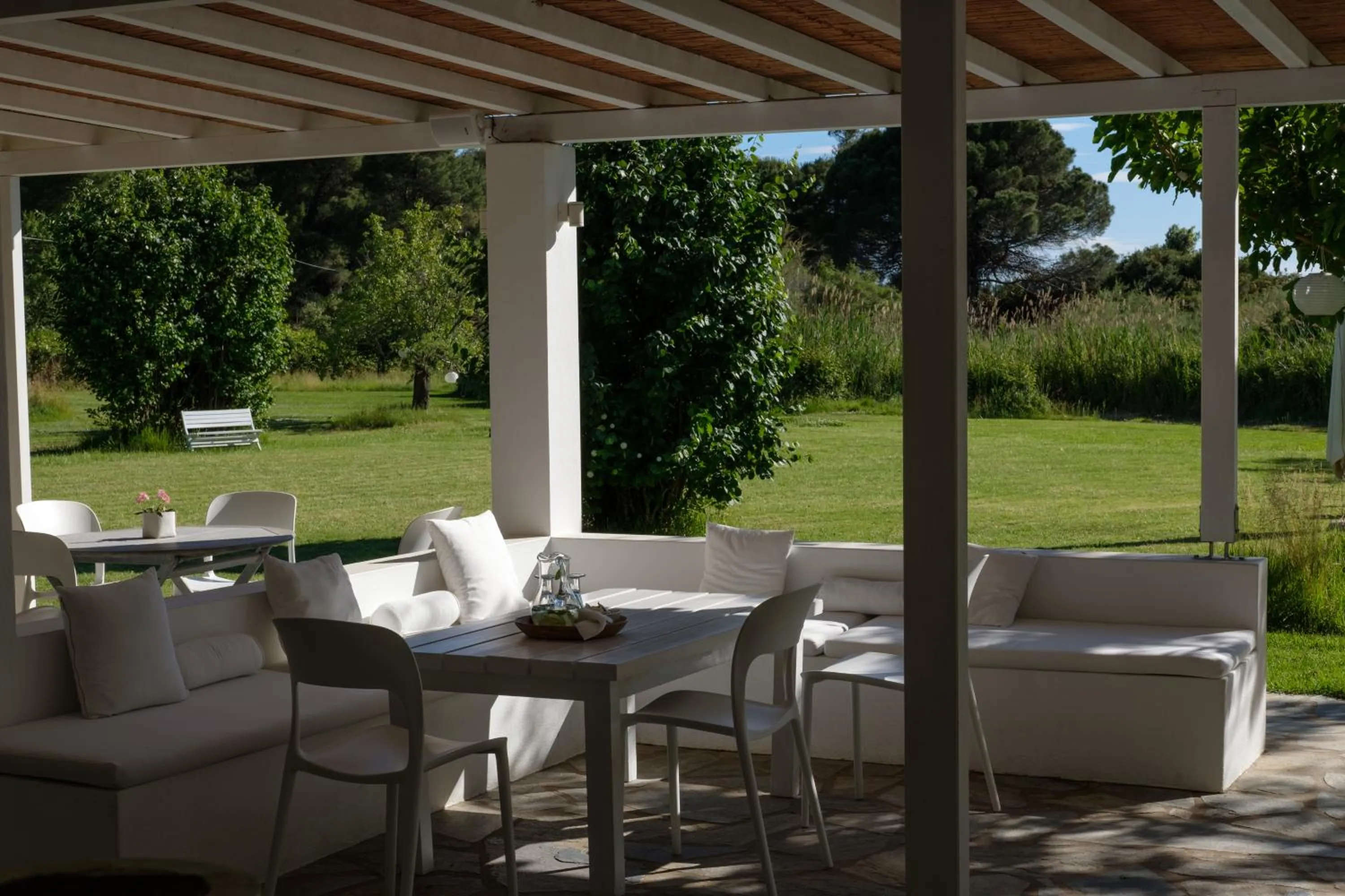 Patio in Skiathos Holidays Suites & Villas
