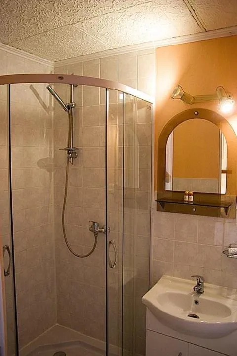 Shower in Hotel-Penzion Johanka