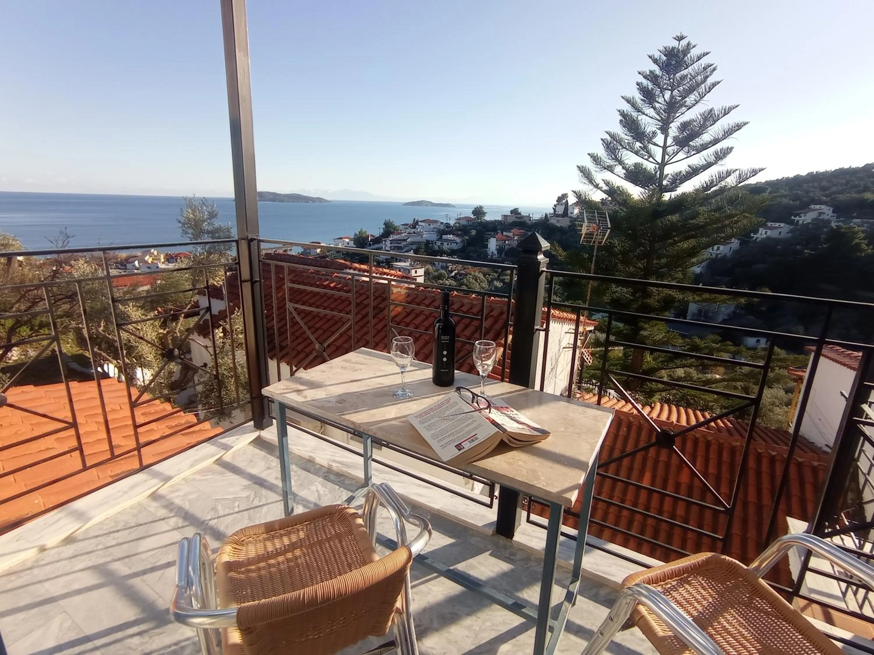 Balcony/Terrace in Fengeros Village
