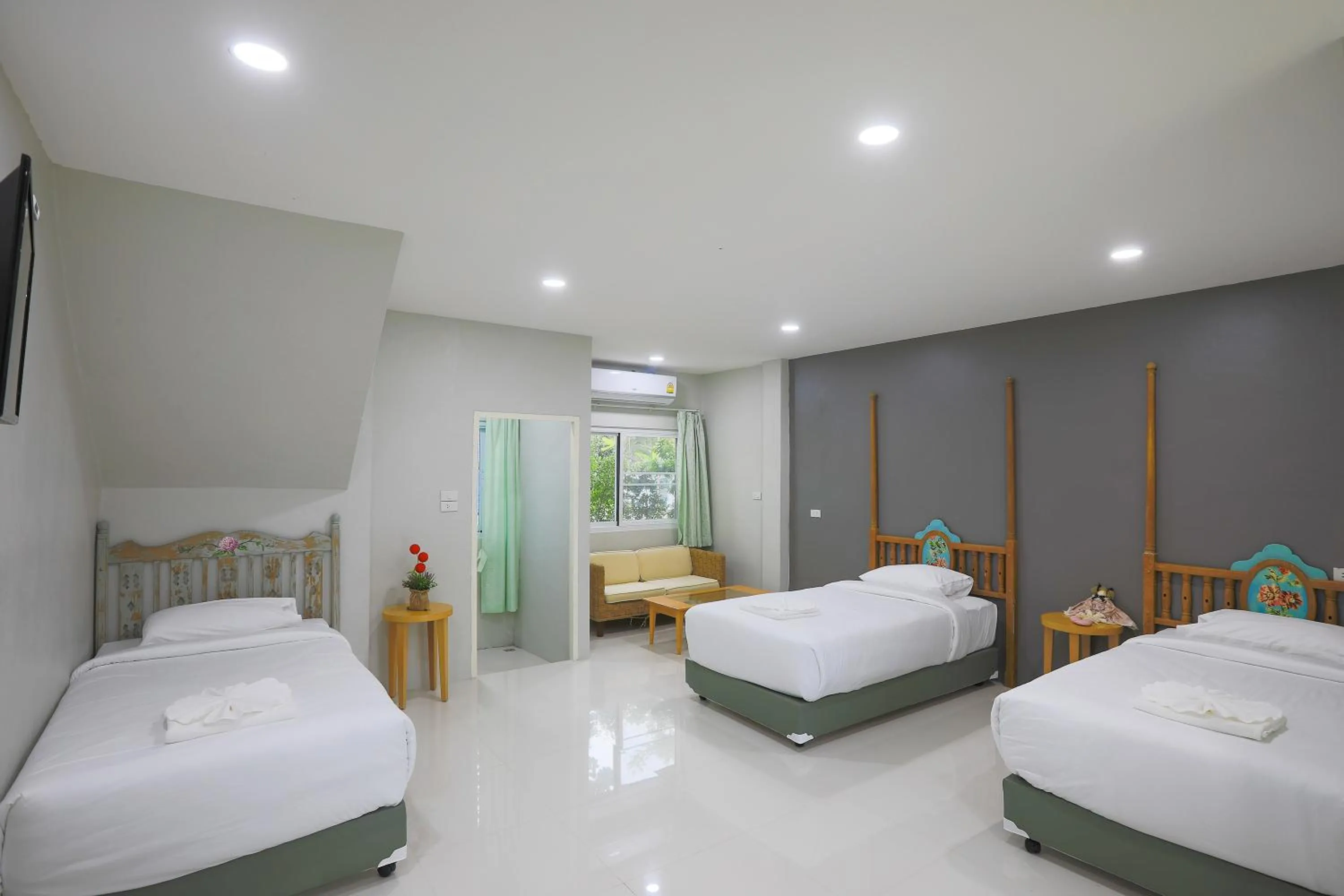 Bedroom, Bed in Phuket Nonnita Boutique Resort - SHA Plus