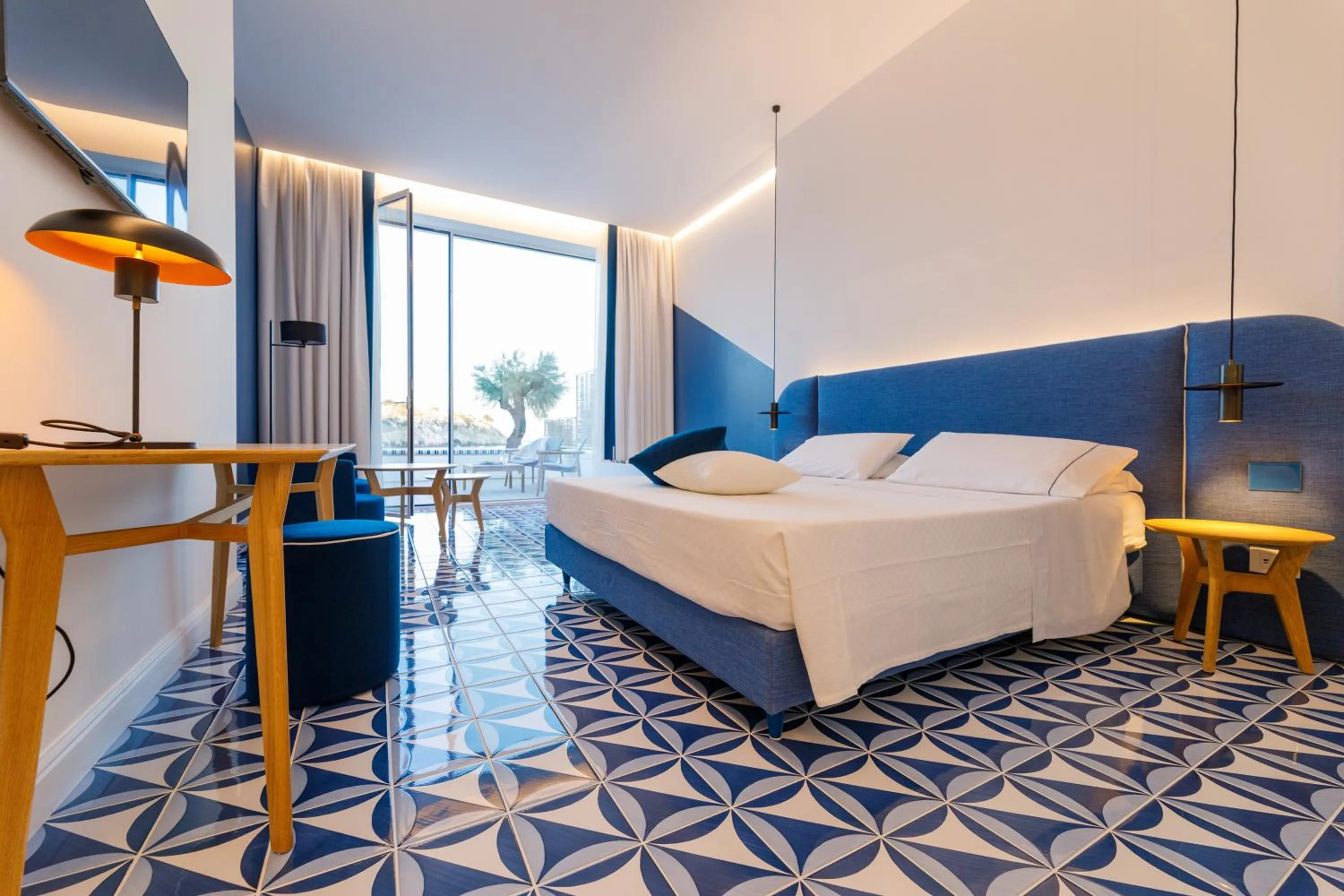 Bedroom, Bed in Hotel La Roccia