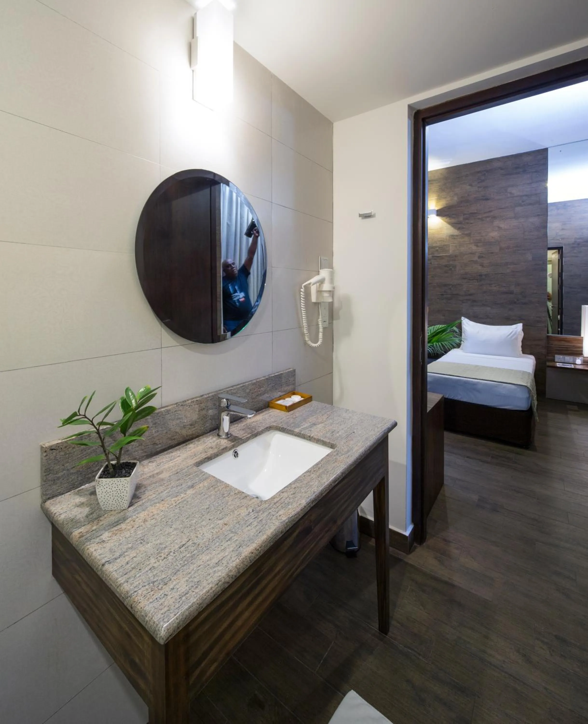 Bathroom, Bed in KAI Hikkaduwa