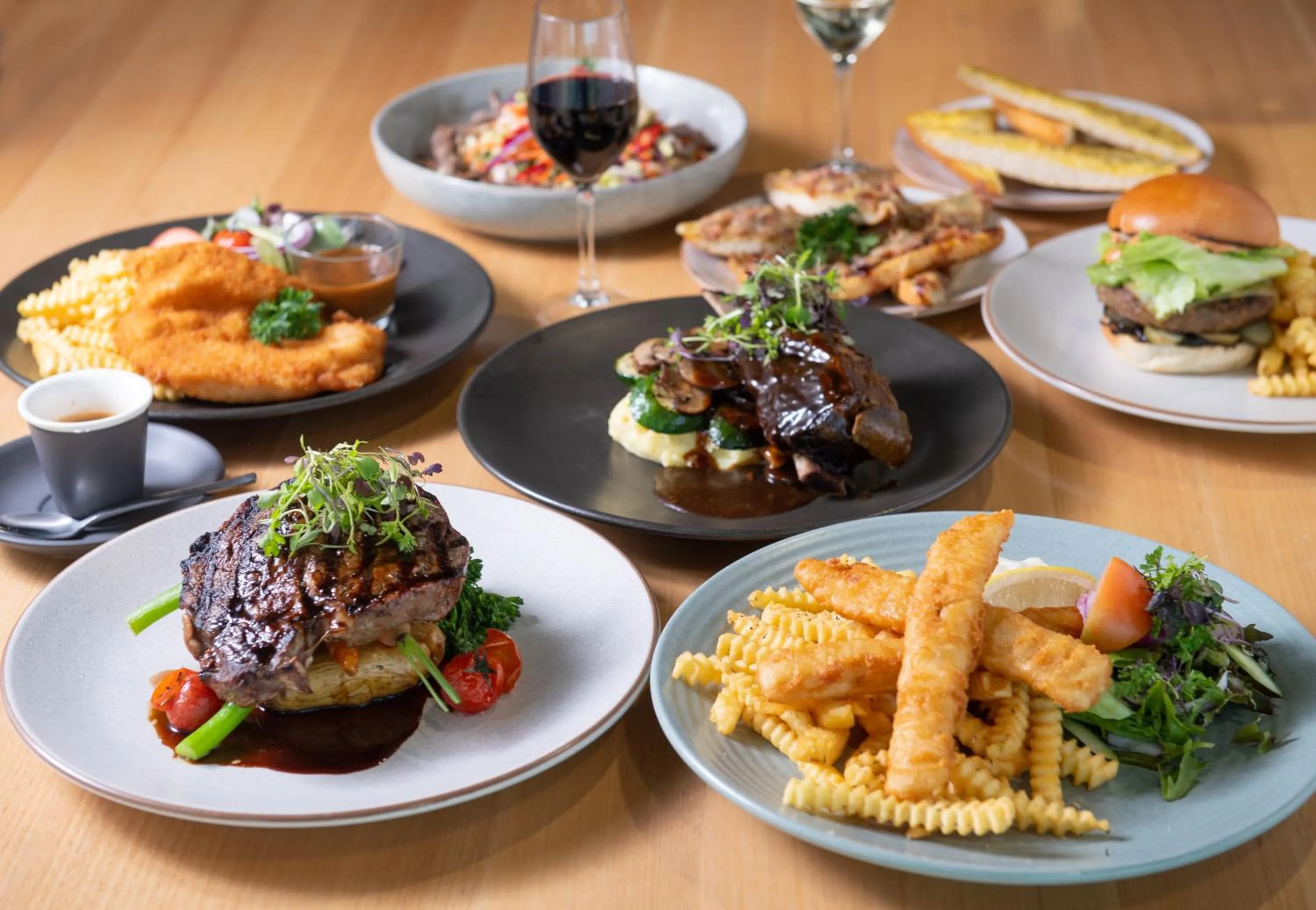 Food close-up in Rydges Pit Lane