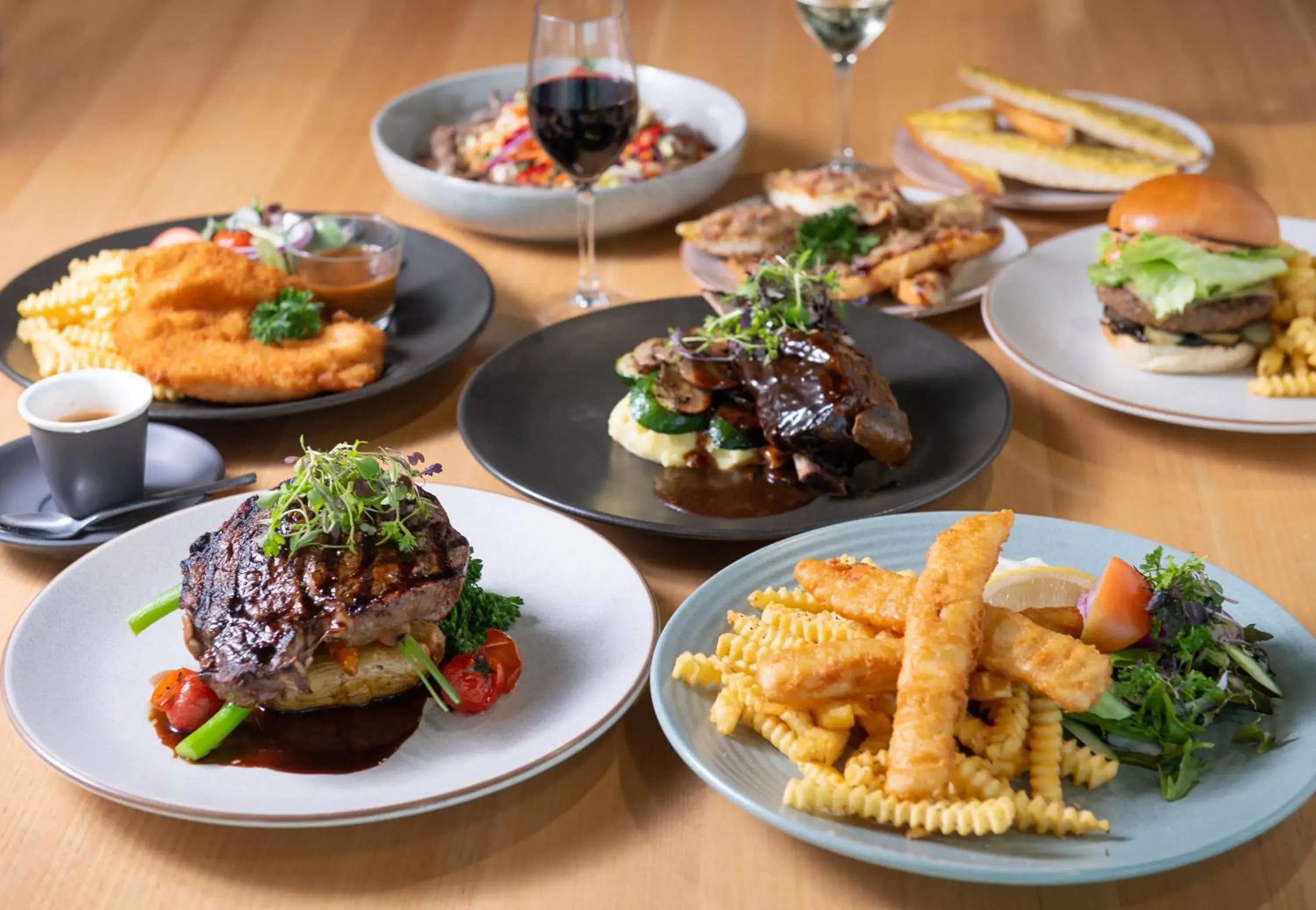 Food close-up in Rydges Pit Lane Food close-up in Rydges Pit Lane