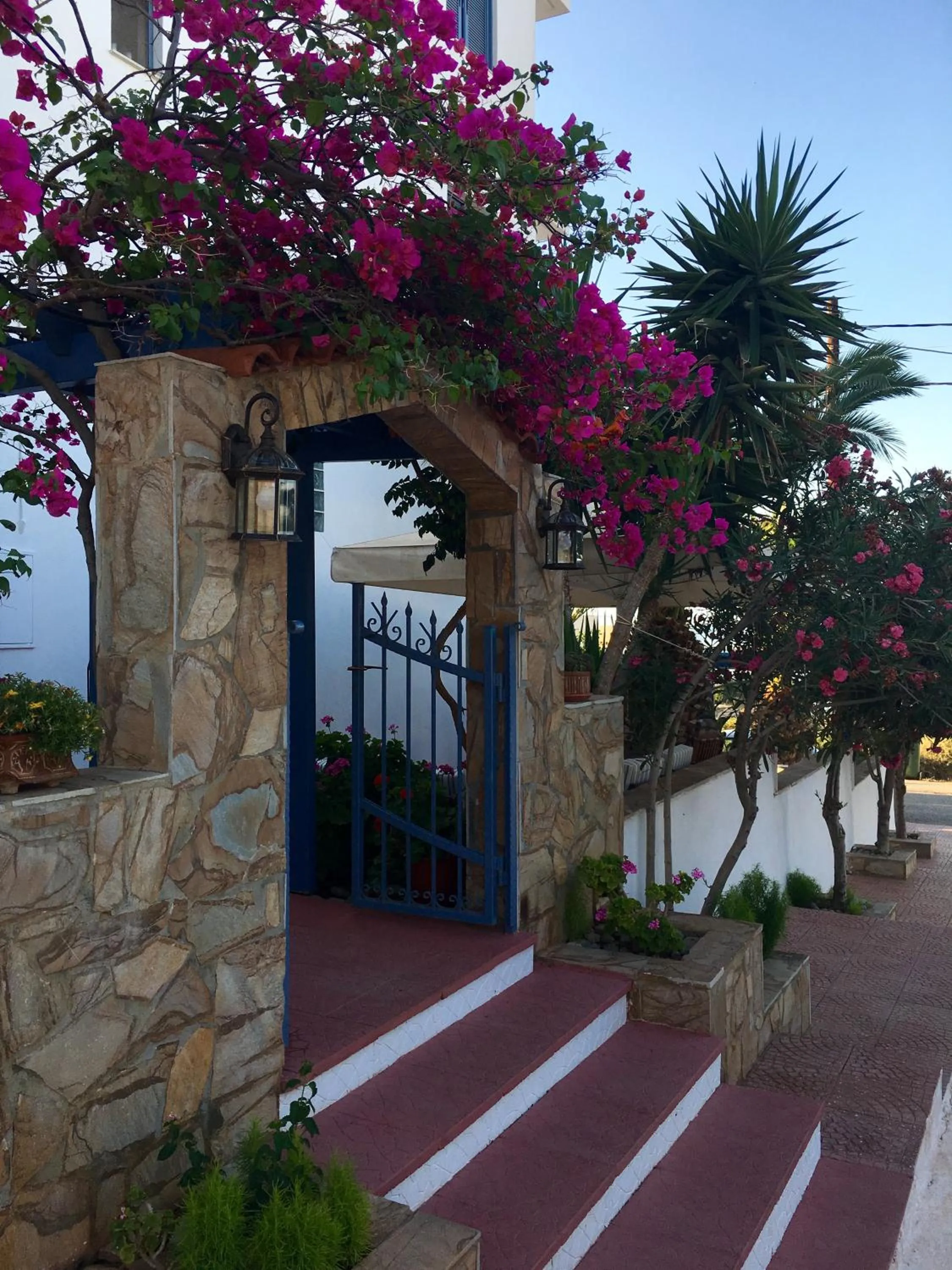 Facade/entrance in Maistrali Apartments