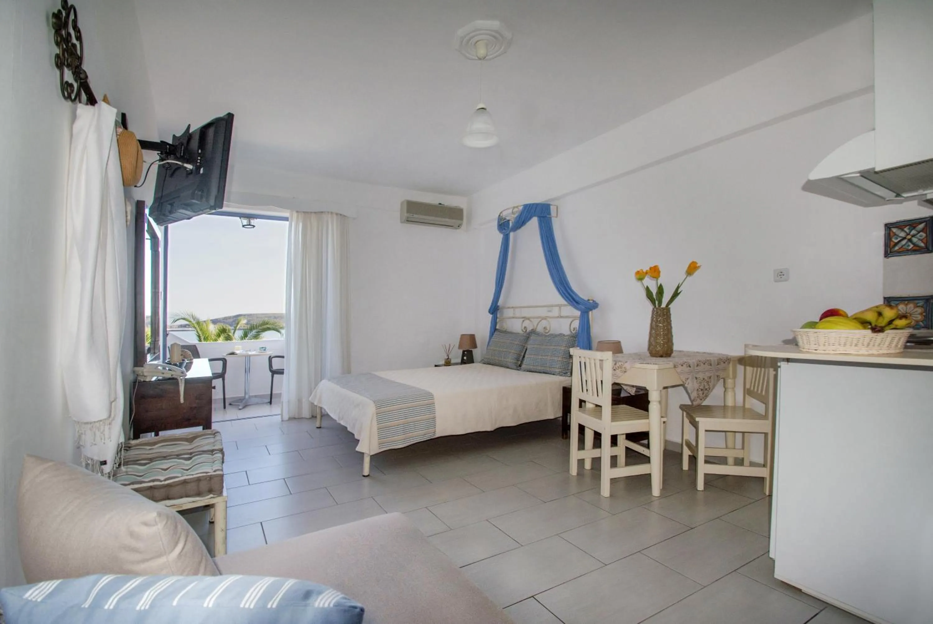 Bed in Maistrali Apartments