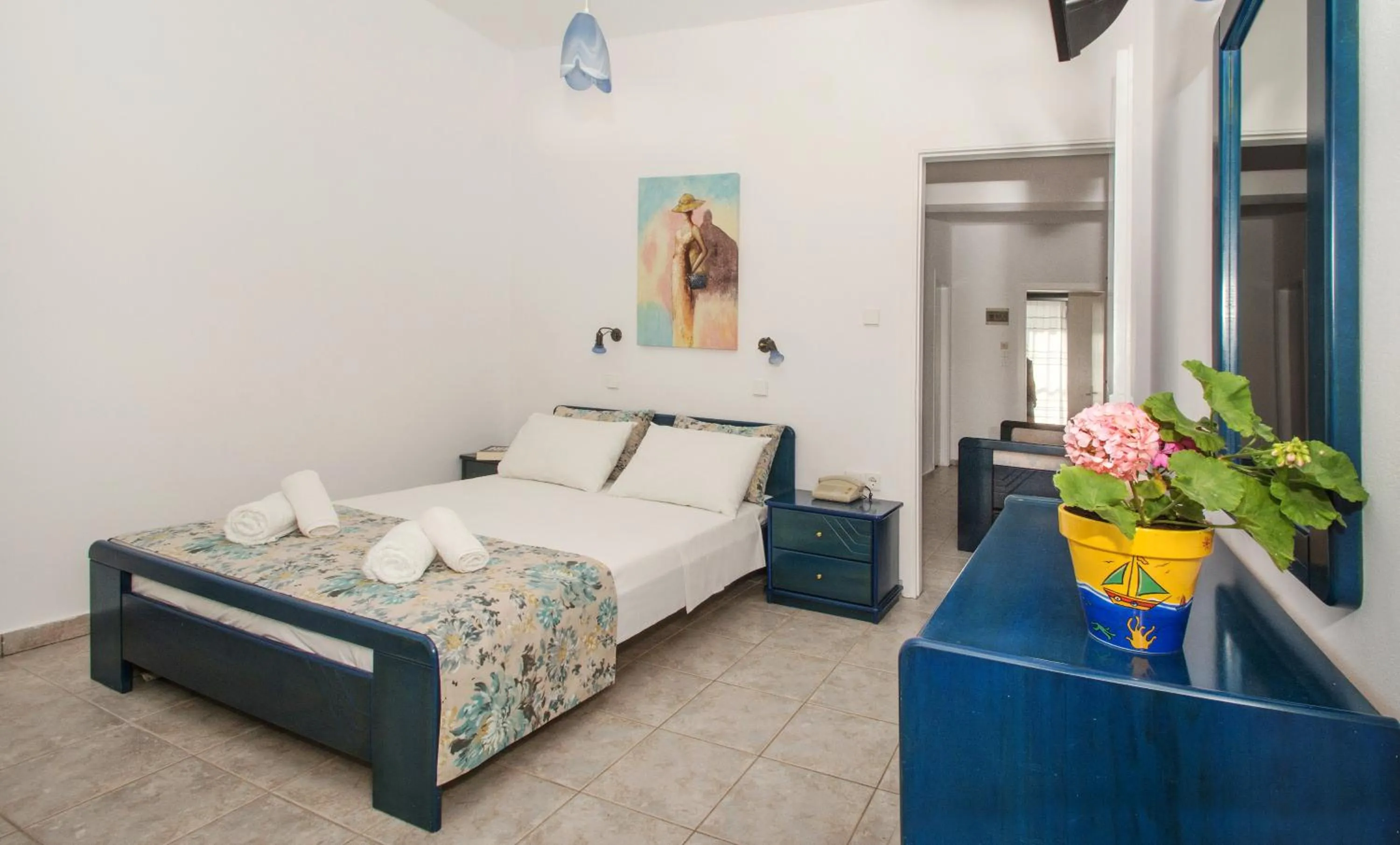 Bed in Maistrali Apartments