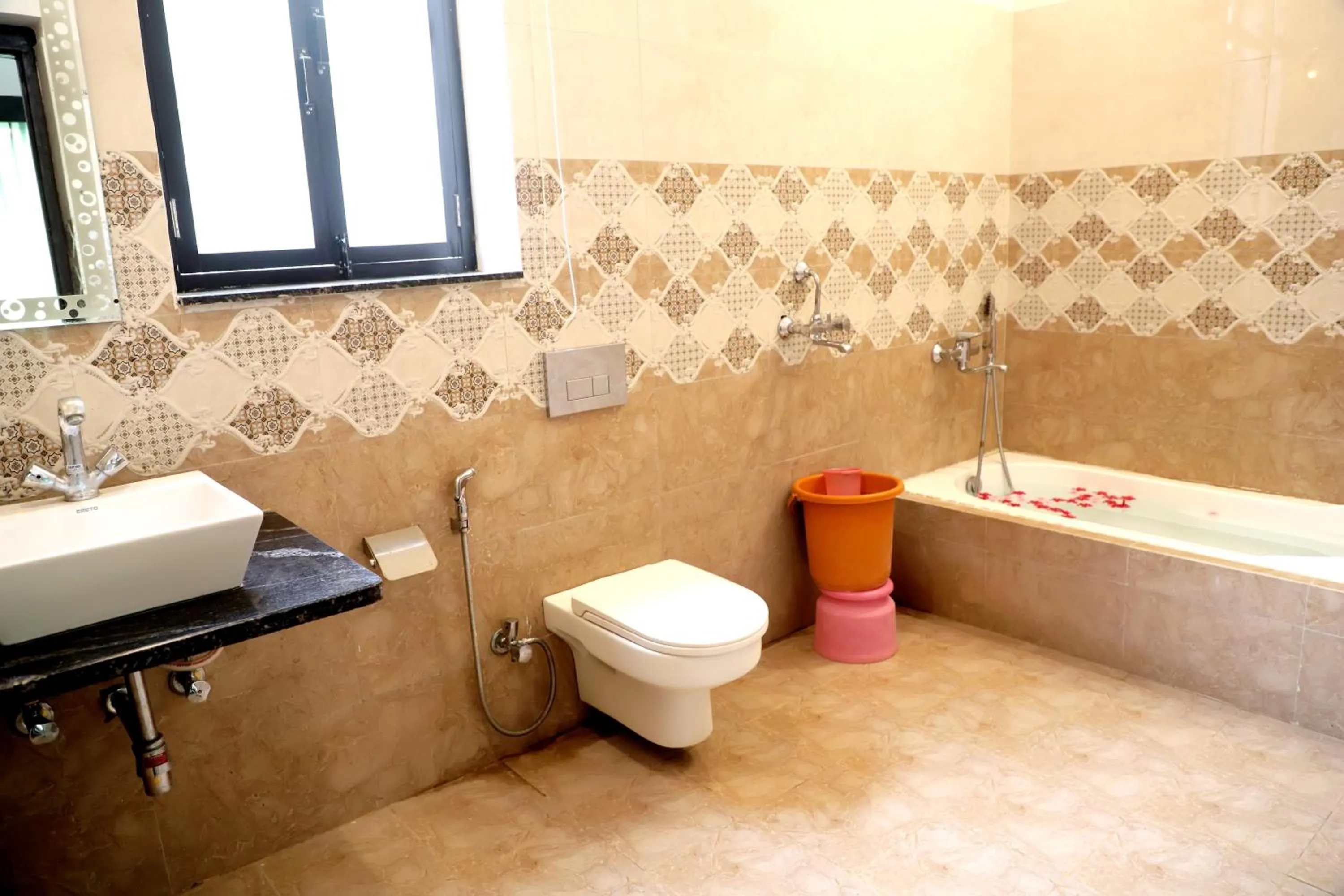 Shower in Aravali Hills Resort