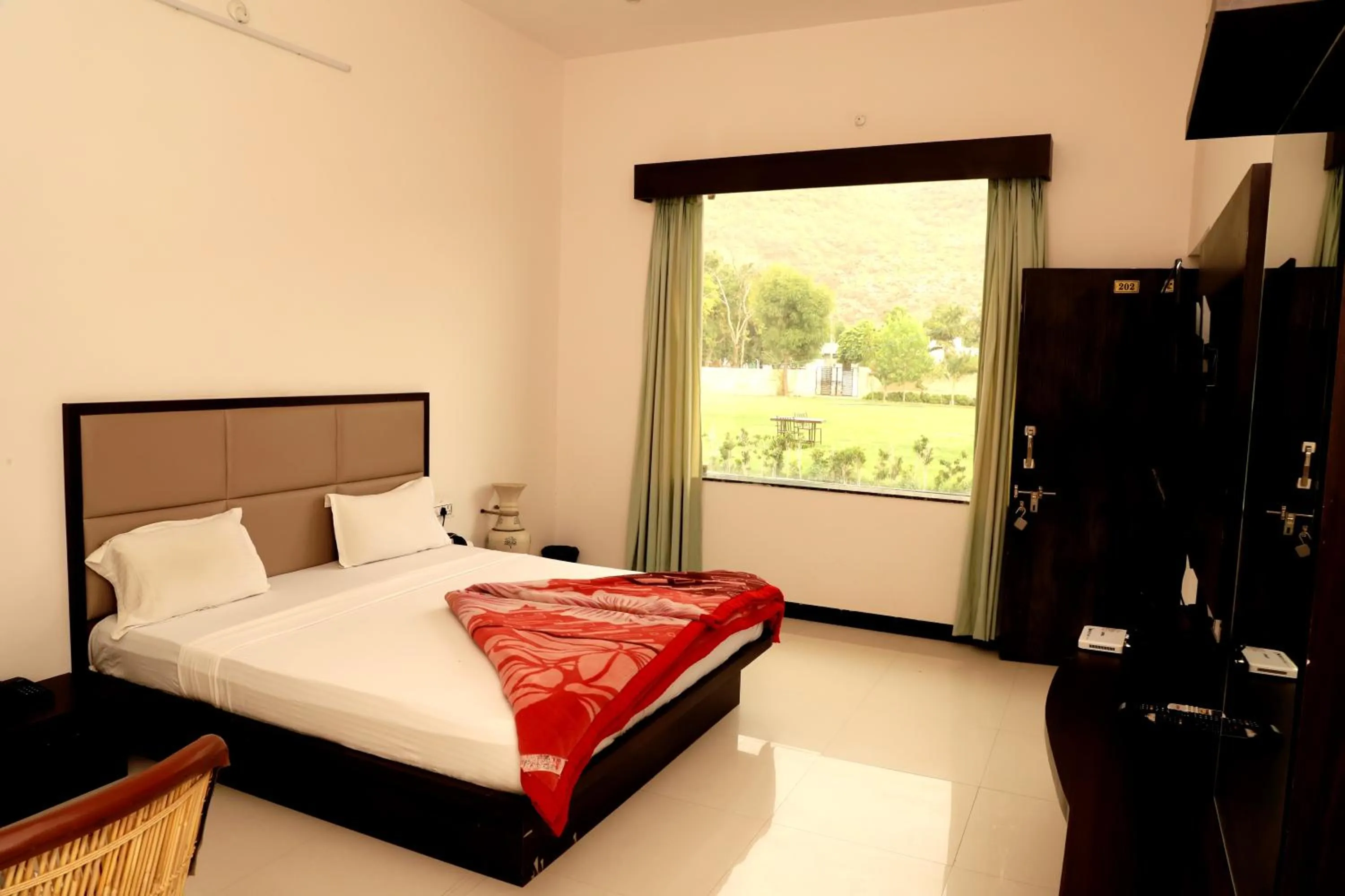 Bed in Aravali Hills Resort