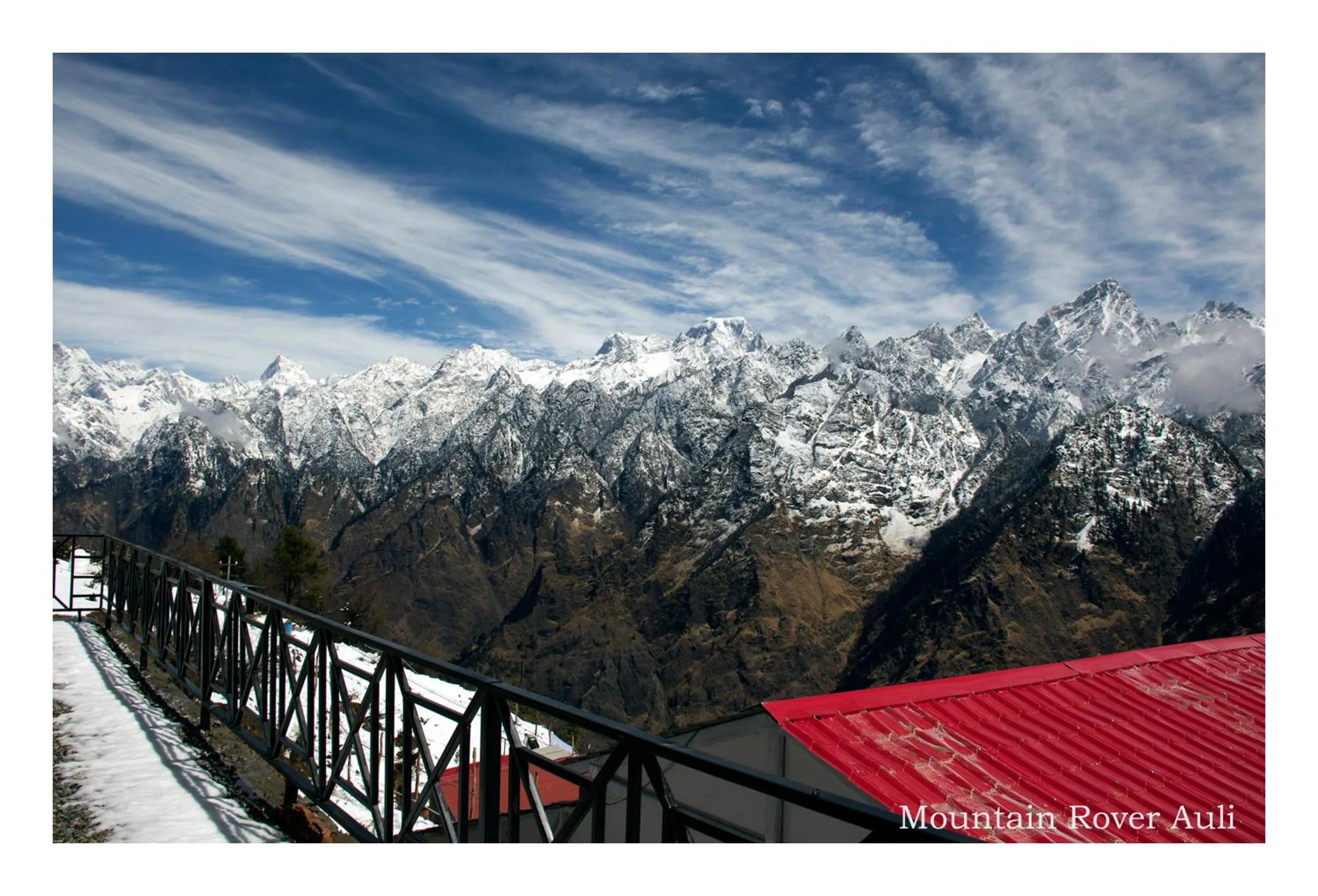 Winter in Mountain Rover Auli Resort