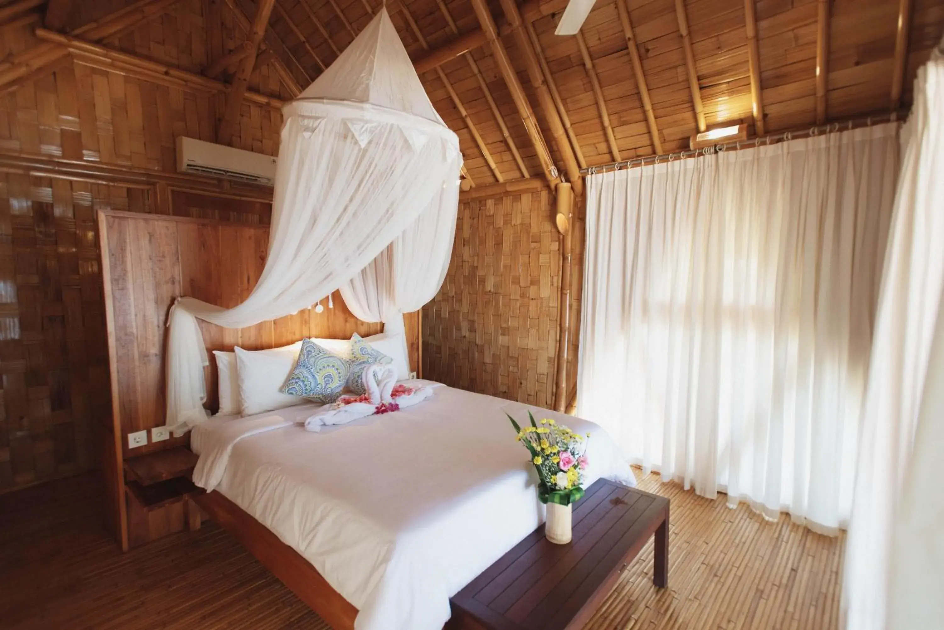 Bed in The Seraya Resort Komodo Bed in The Seraya Resort Komodo