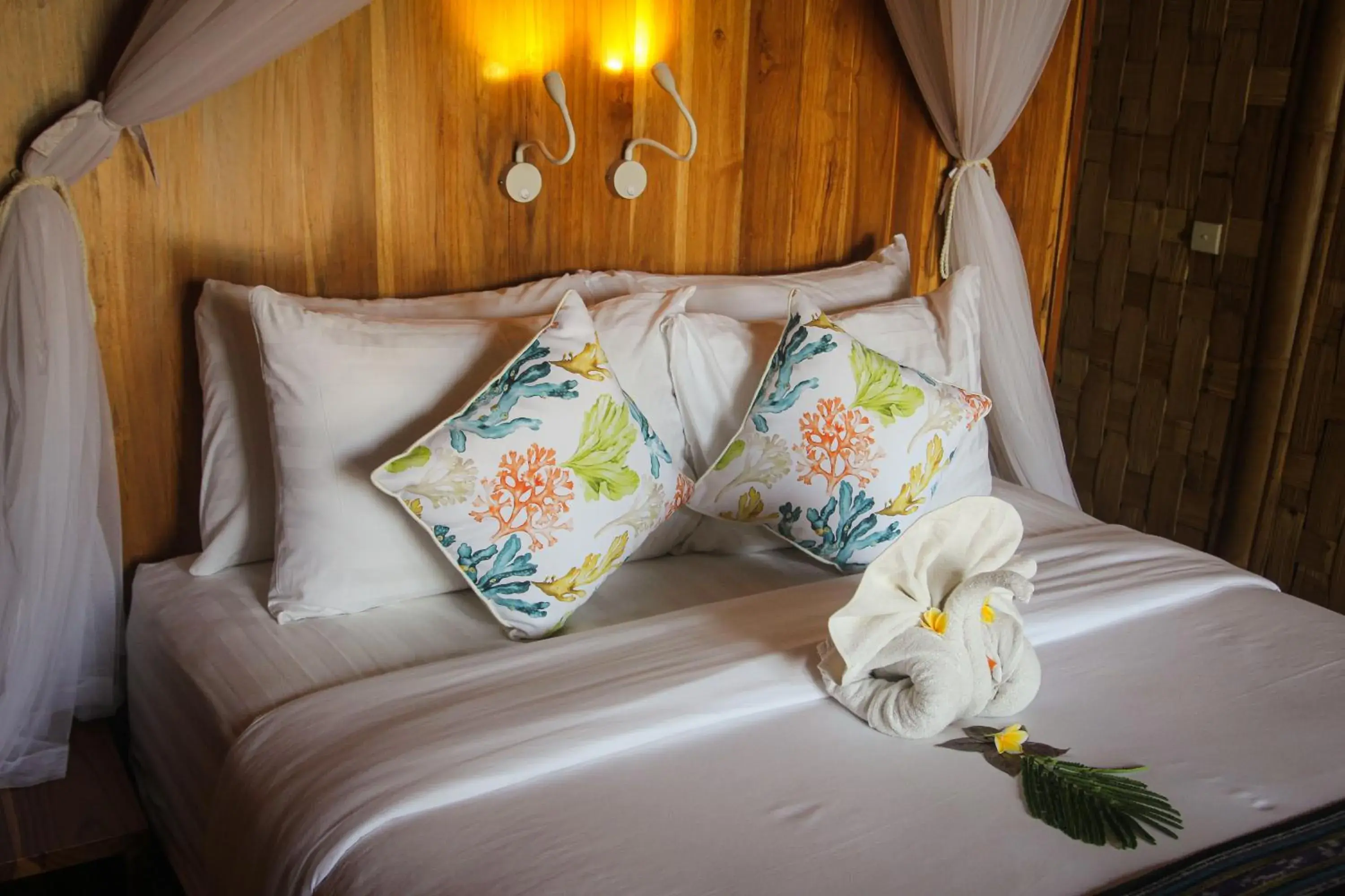 Bed in The Seraya Resort Komodo Bed in The Seraya Resort Komodo