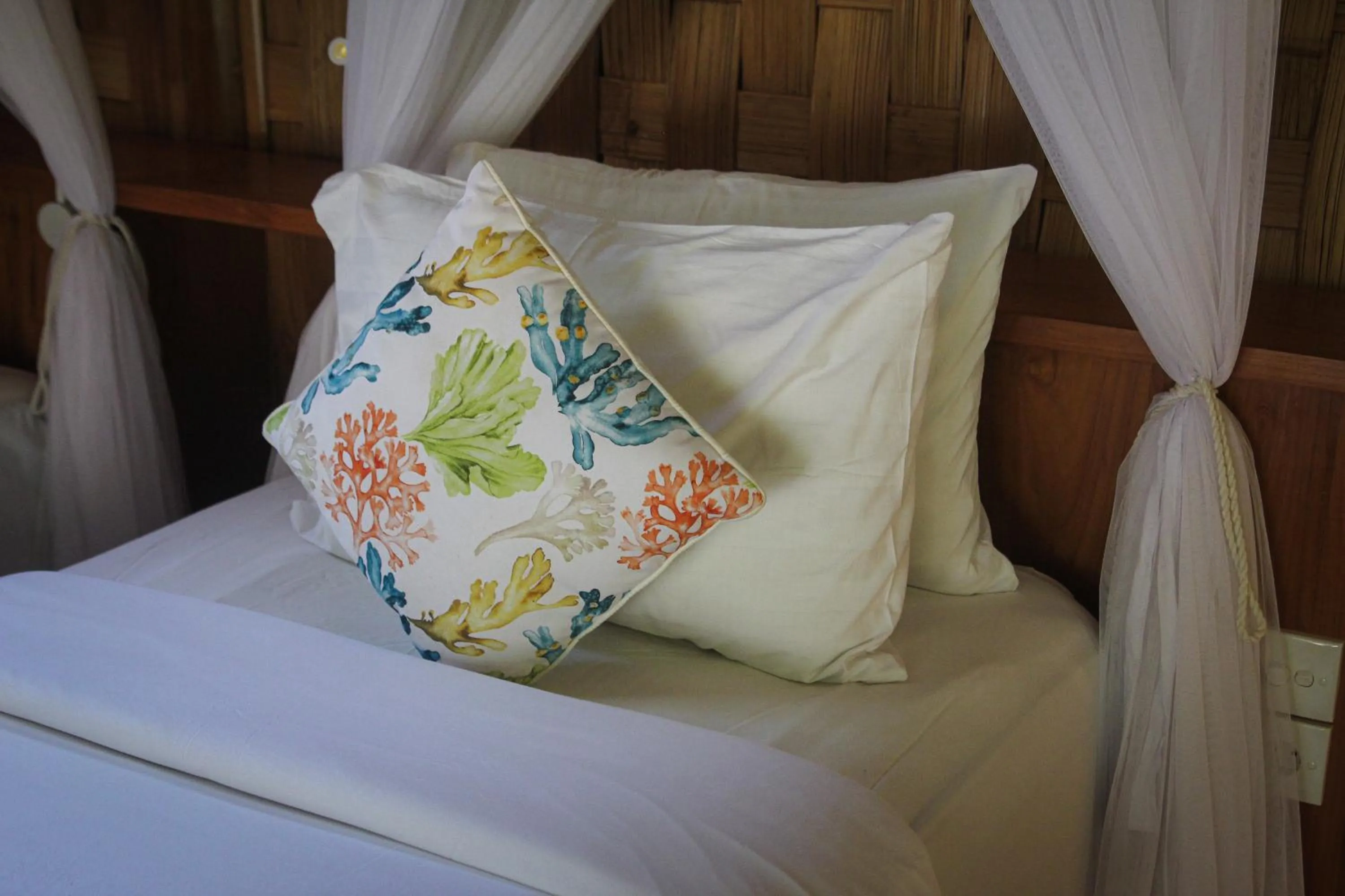 Bed in The Seraya Resort Komodo