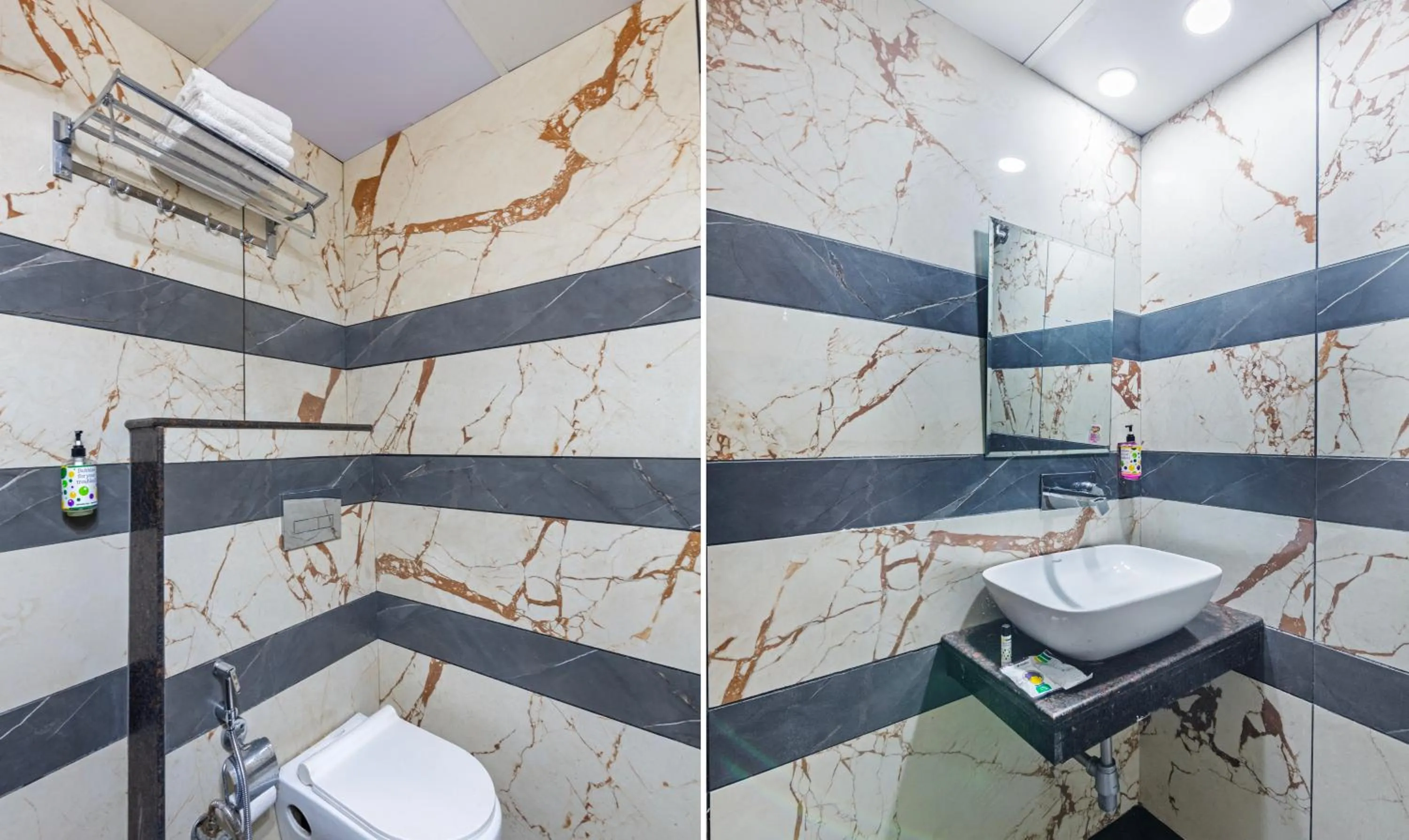 Bathroom in Treebo JD Residency Mohali