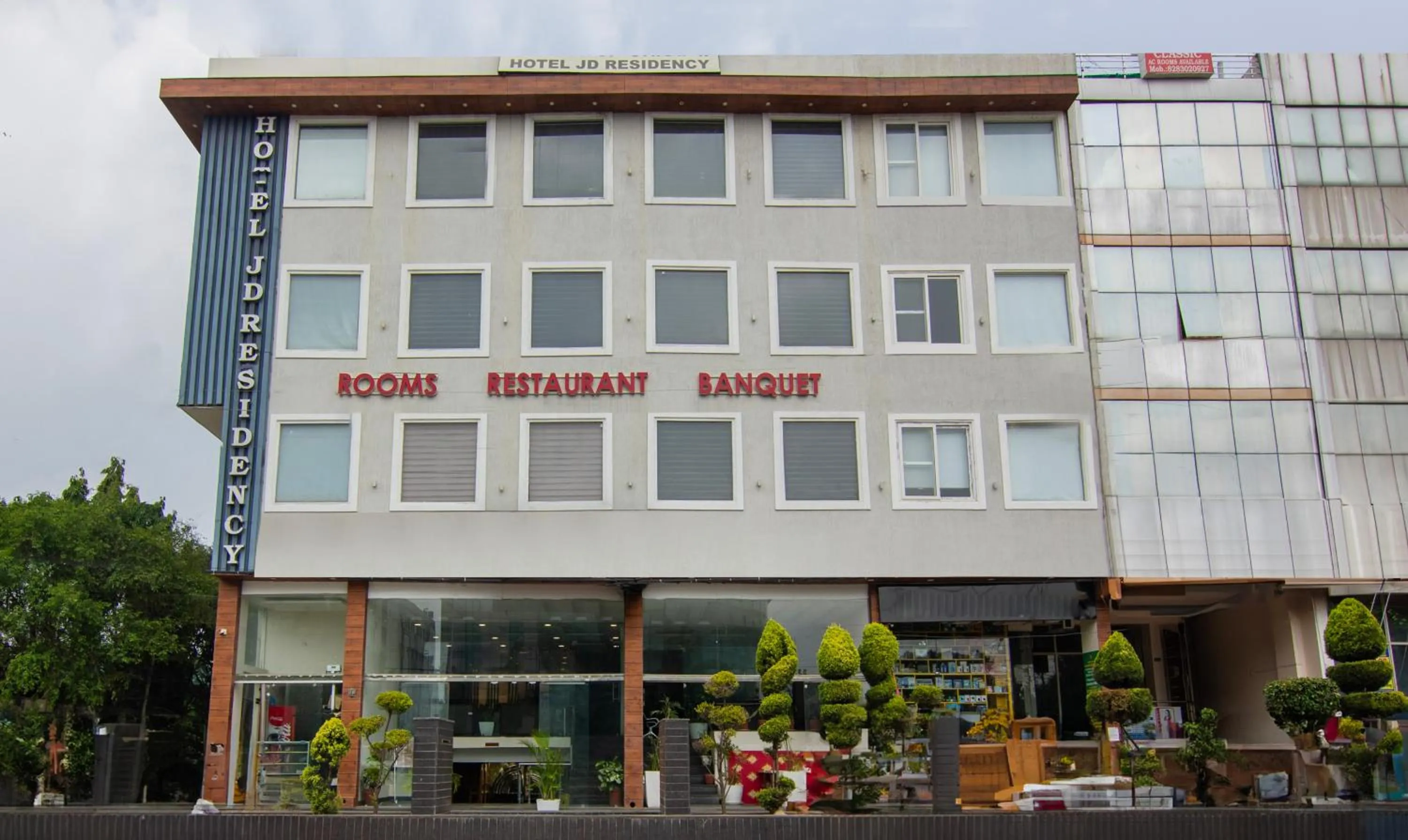 Property building in Treebo JD Residency Mohali