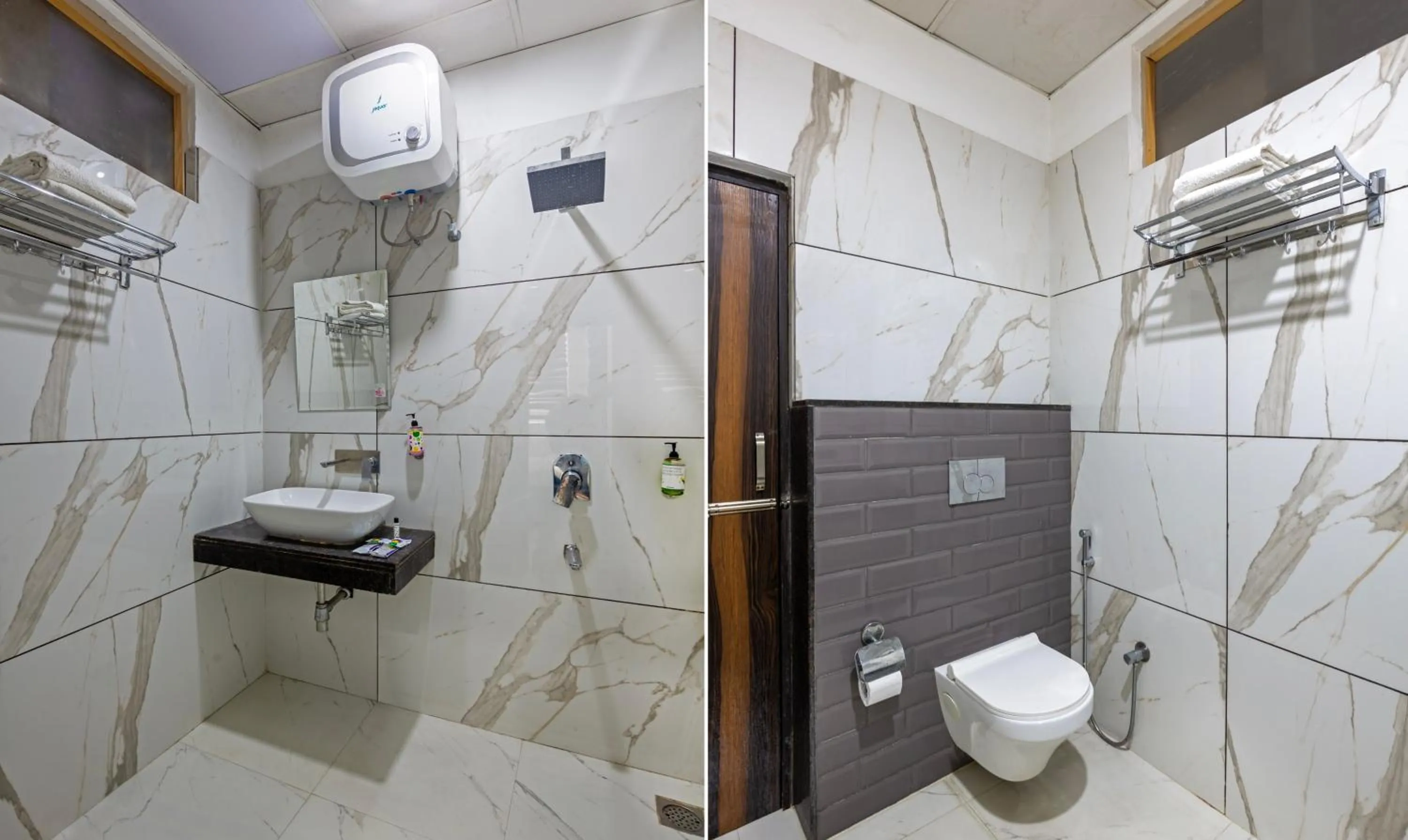Bathroom in Treebo JD Residency Mohali
