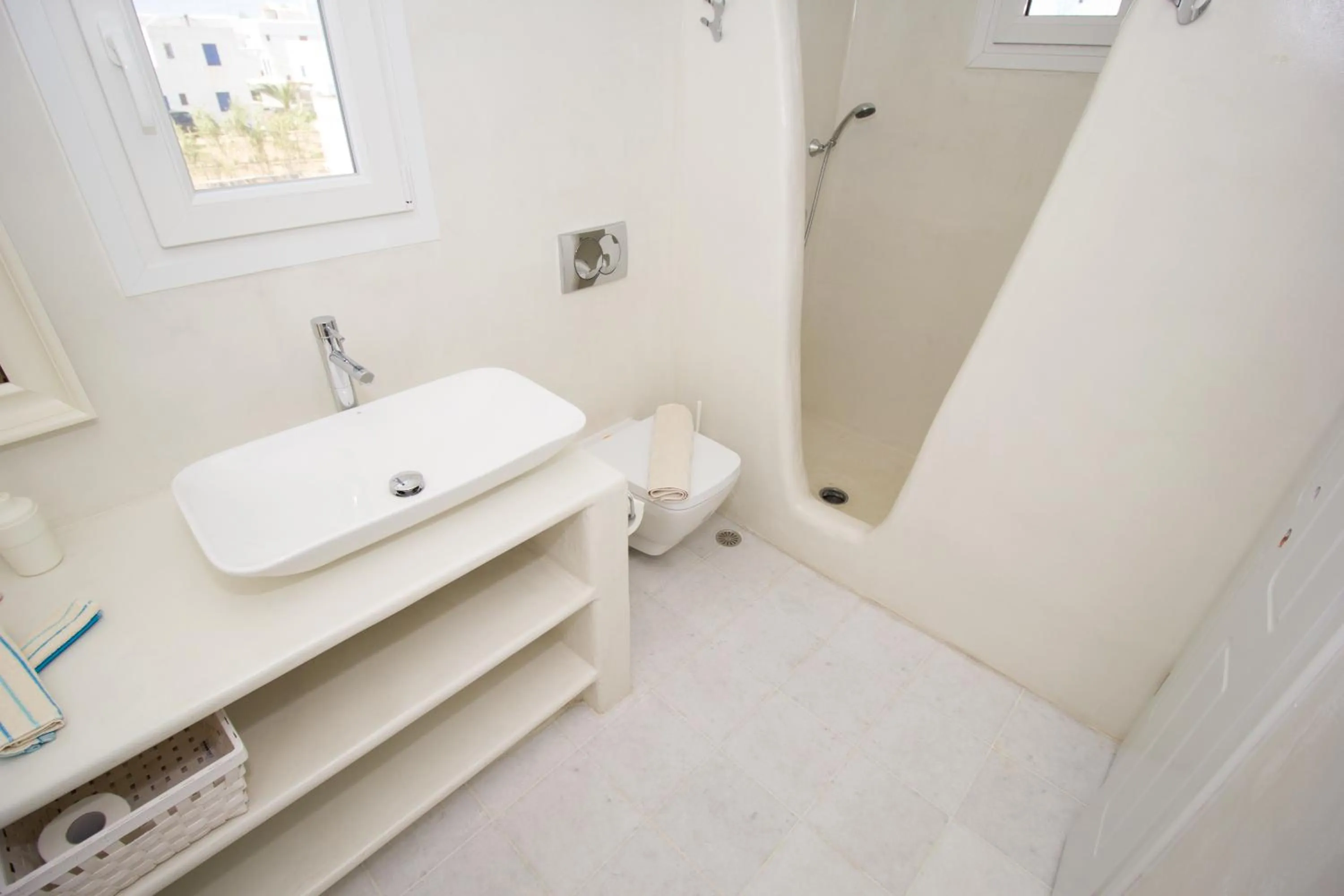 Bathroom in Aspasia Luxury Apartments