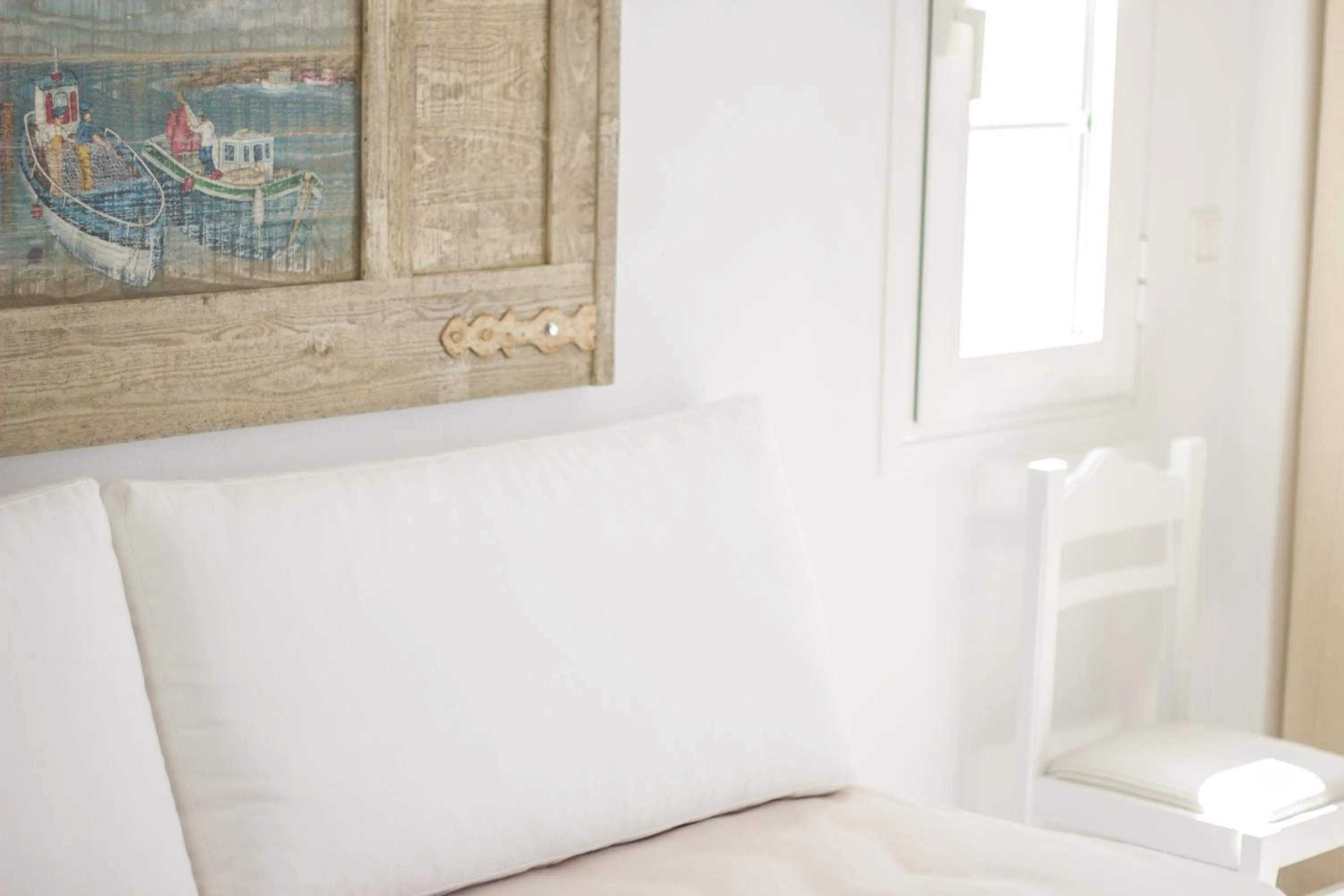 Decorative detail in Aspasia Luxury Apartments