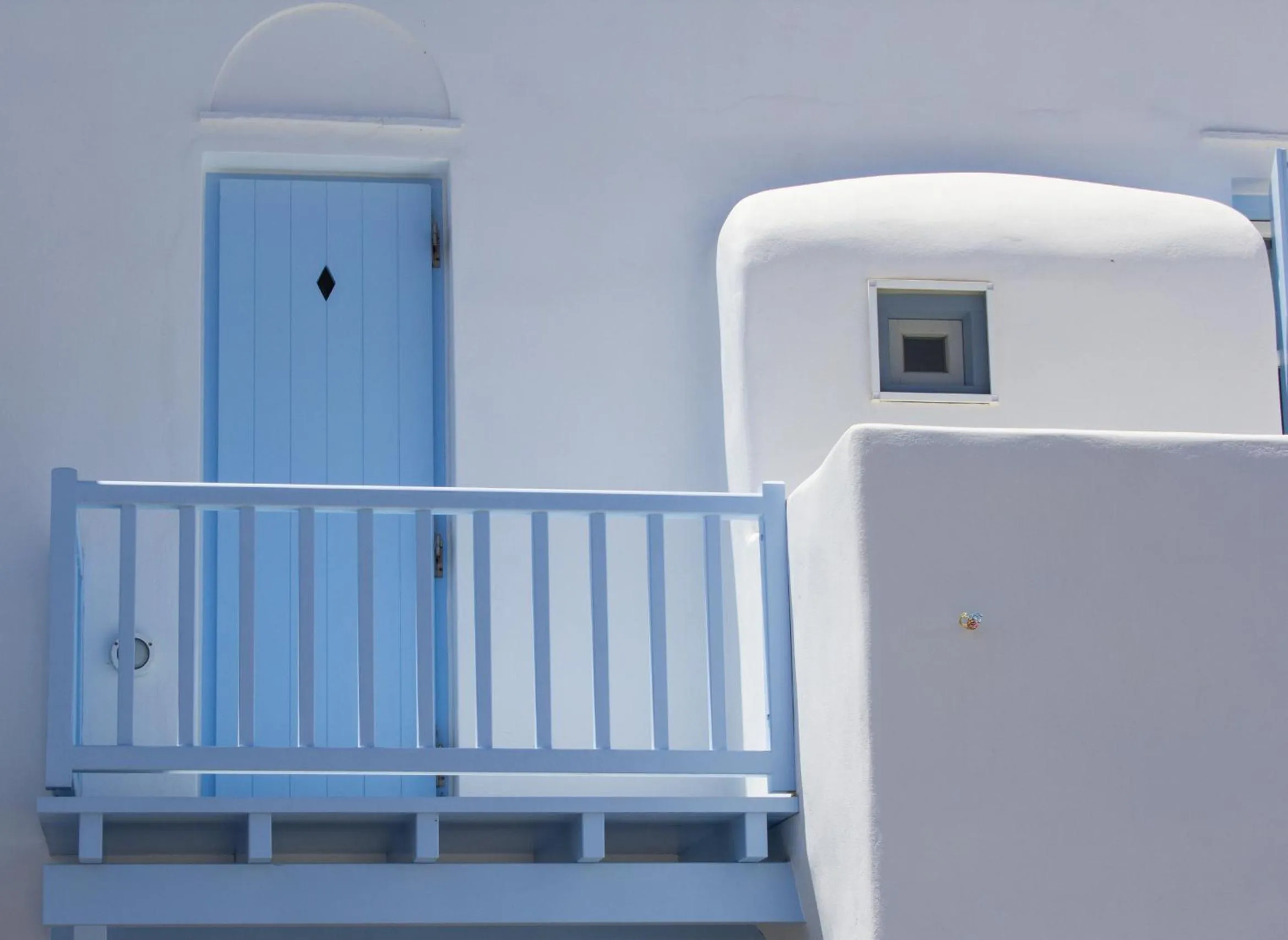 Garden view in Aspasia Luxury Apartments