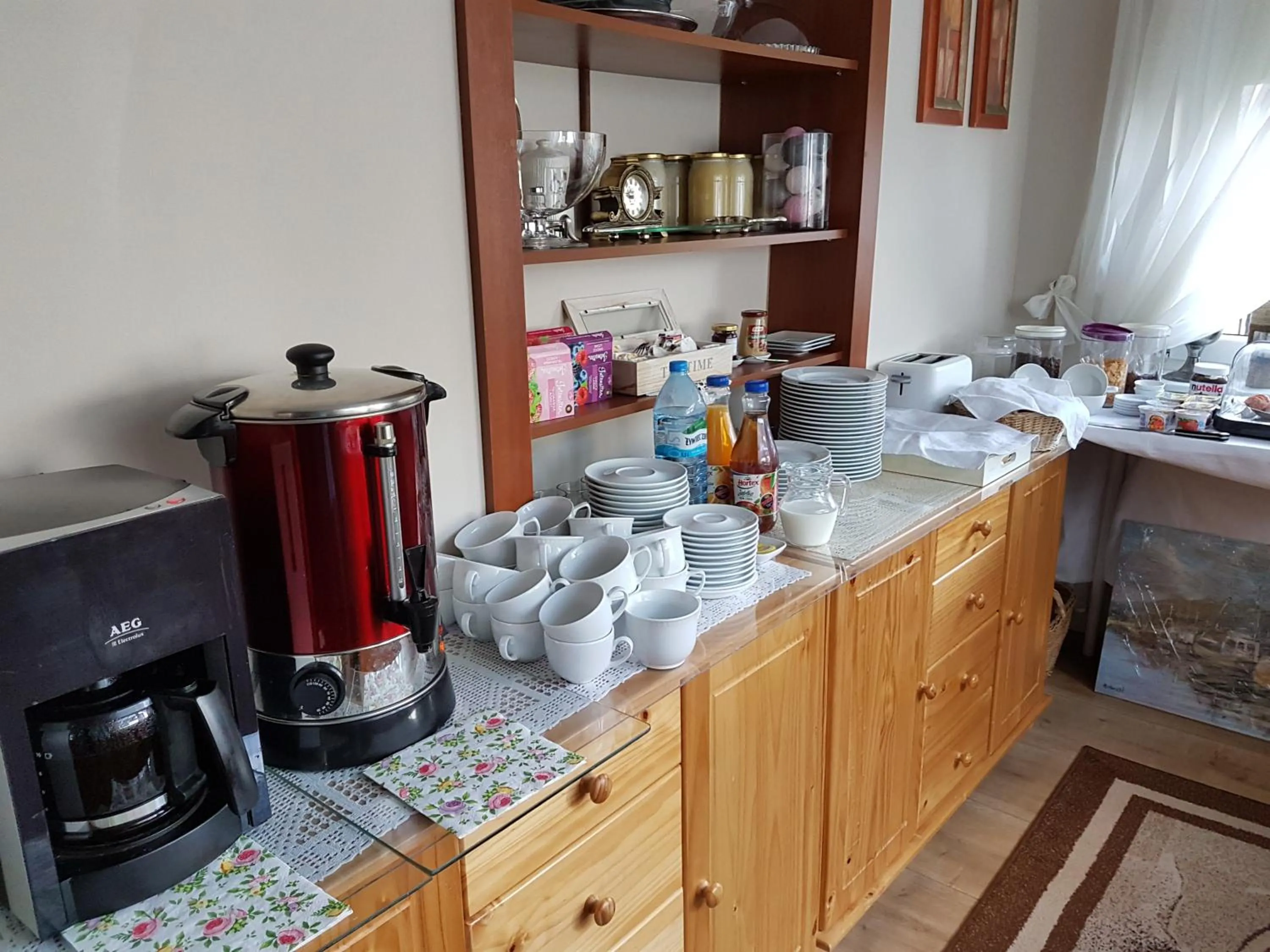 Buffet breakfast in Villa Pod Dębem