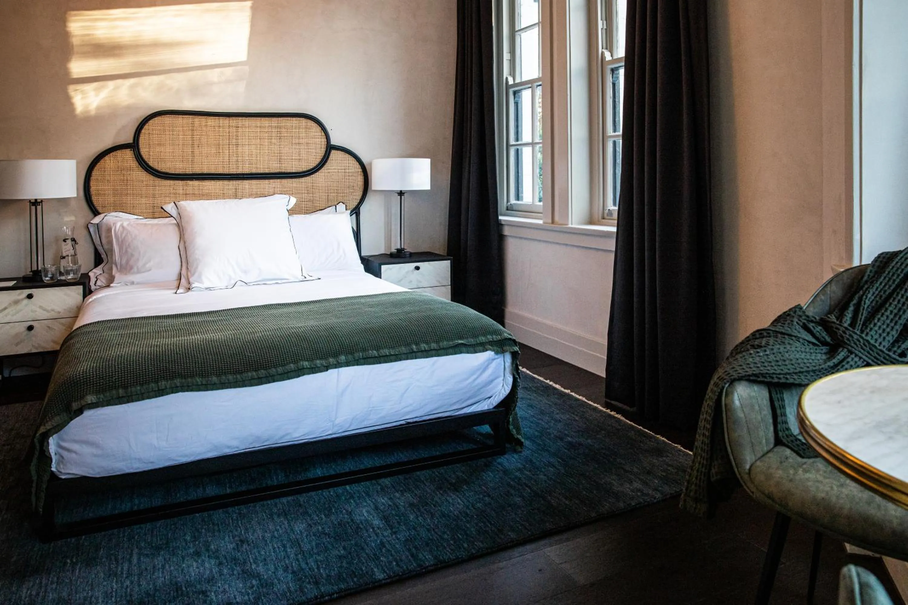 Bed in The Strand Hotel