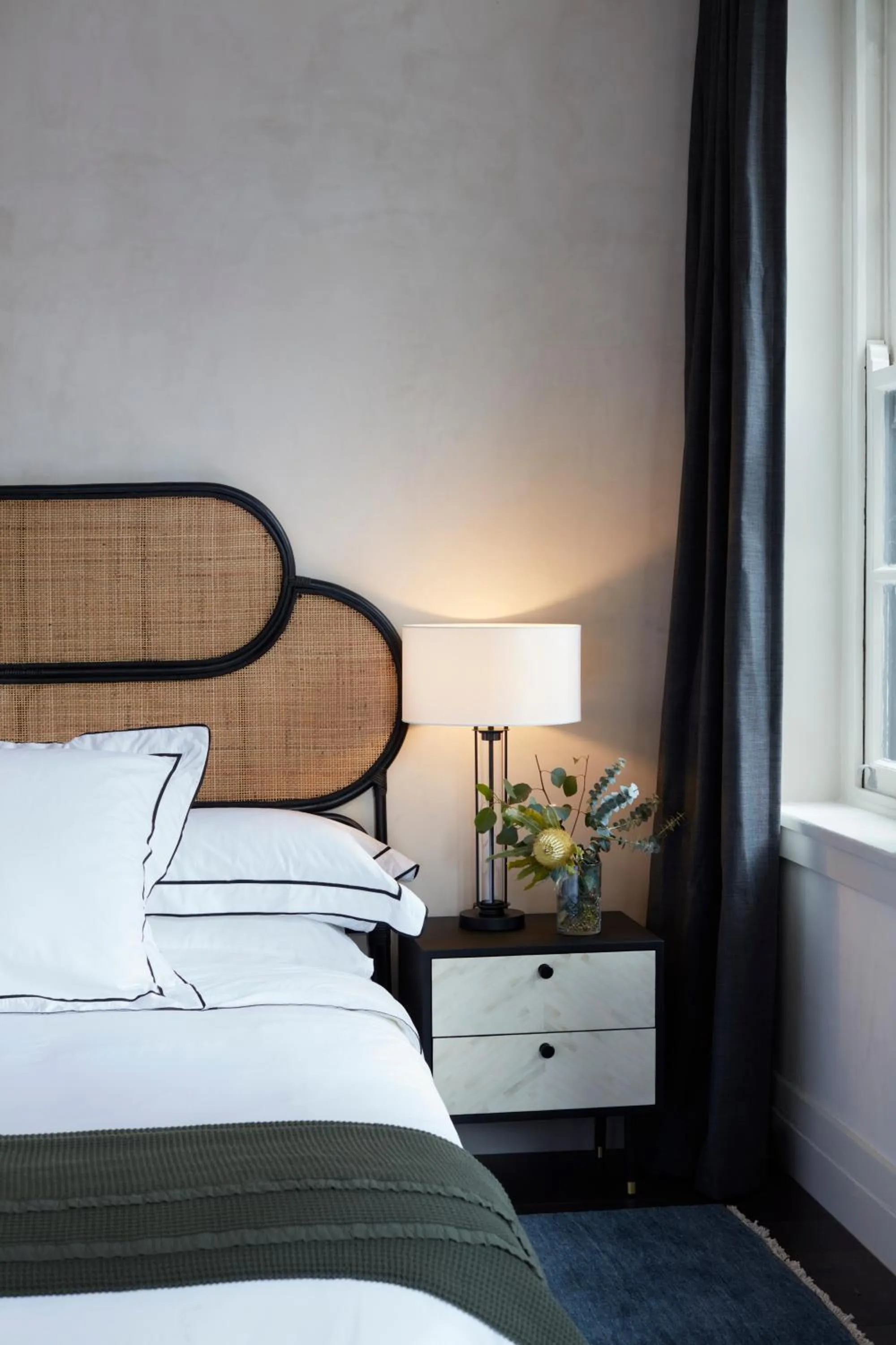 Bed in The Strand Hotel