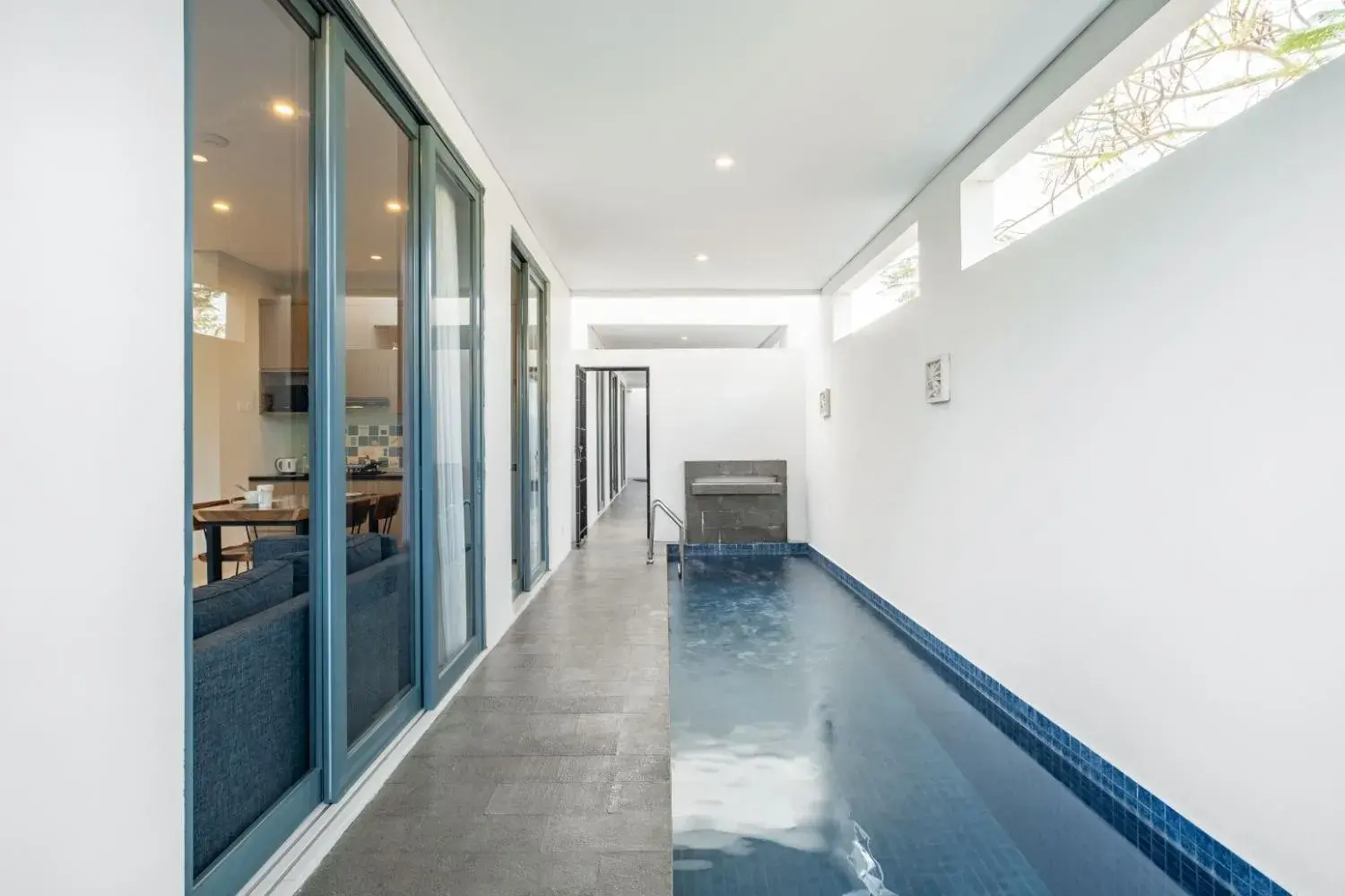 Swimming pool in Cove Villa Prana Swimming pool in Cove Villa Prana