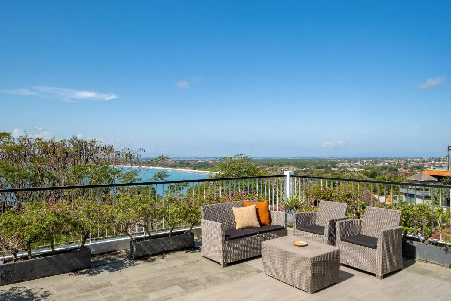 Patio in Cove Villa Prana
