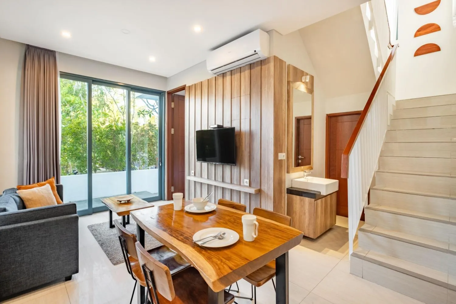 Living room in Cove Villa Prana