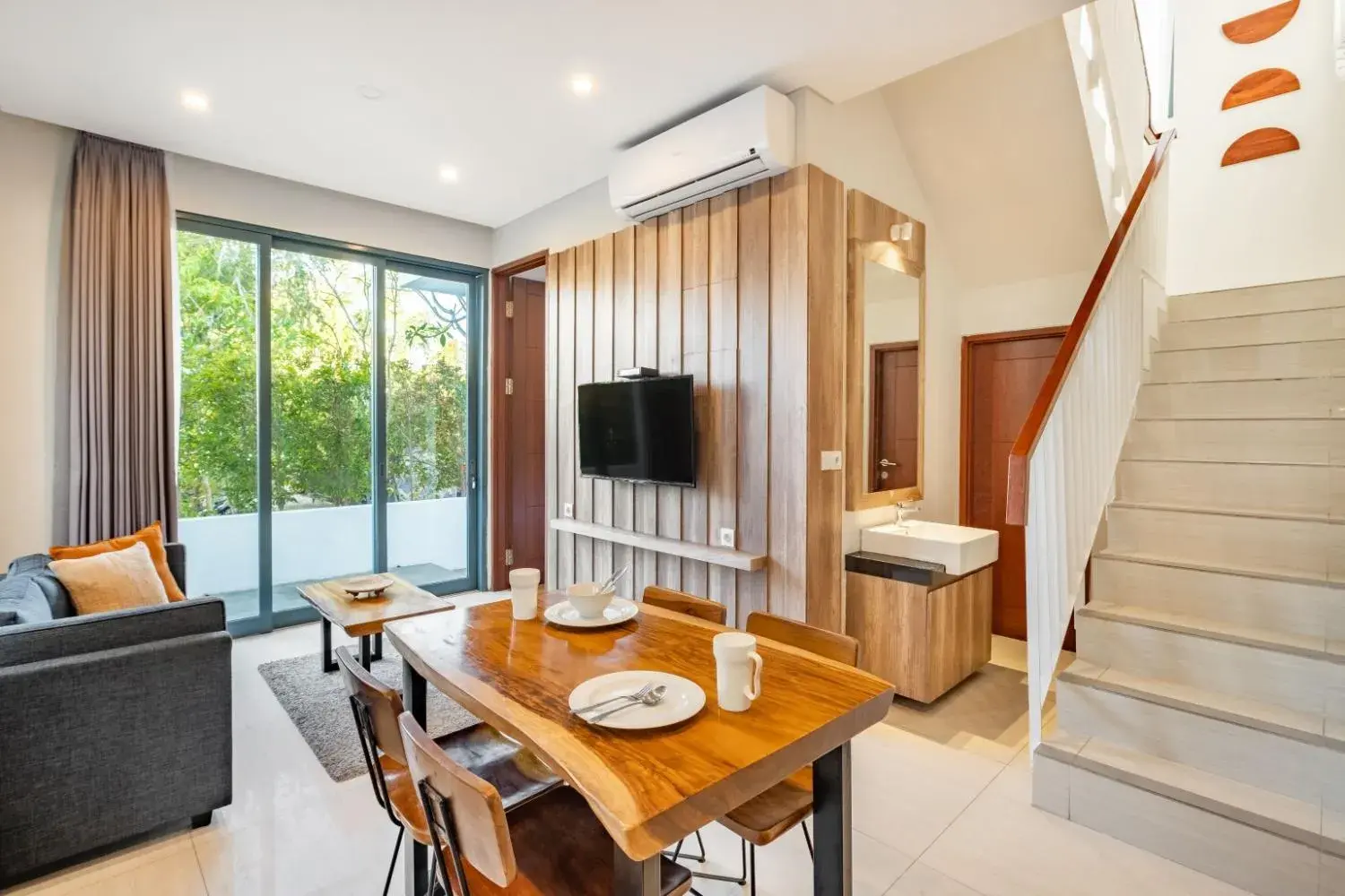 Living room in Cove Villa Prana Living room in Cove Villa Prana