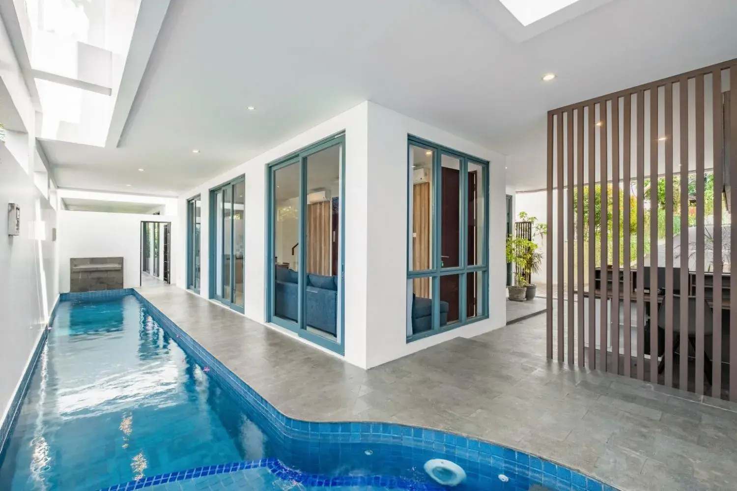 Swimming pool in Cove Villa Prana Swimming pool in Cove Villa Prana