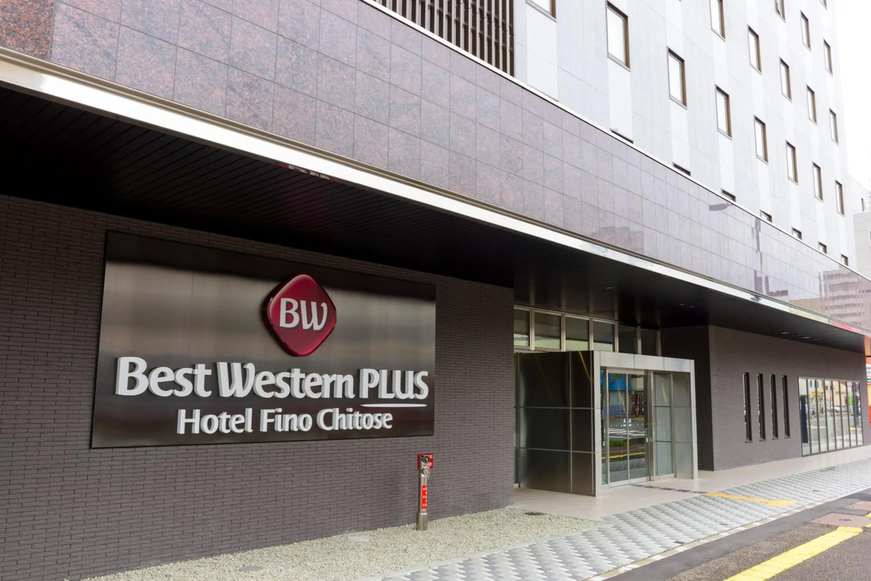 Facade/entrance in Best Western Plus Hotel Fino Chitose Facade/entrance in Best Western Plus Hotel Fino Chitose