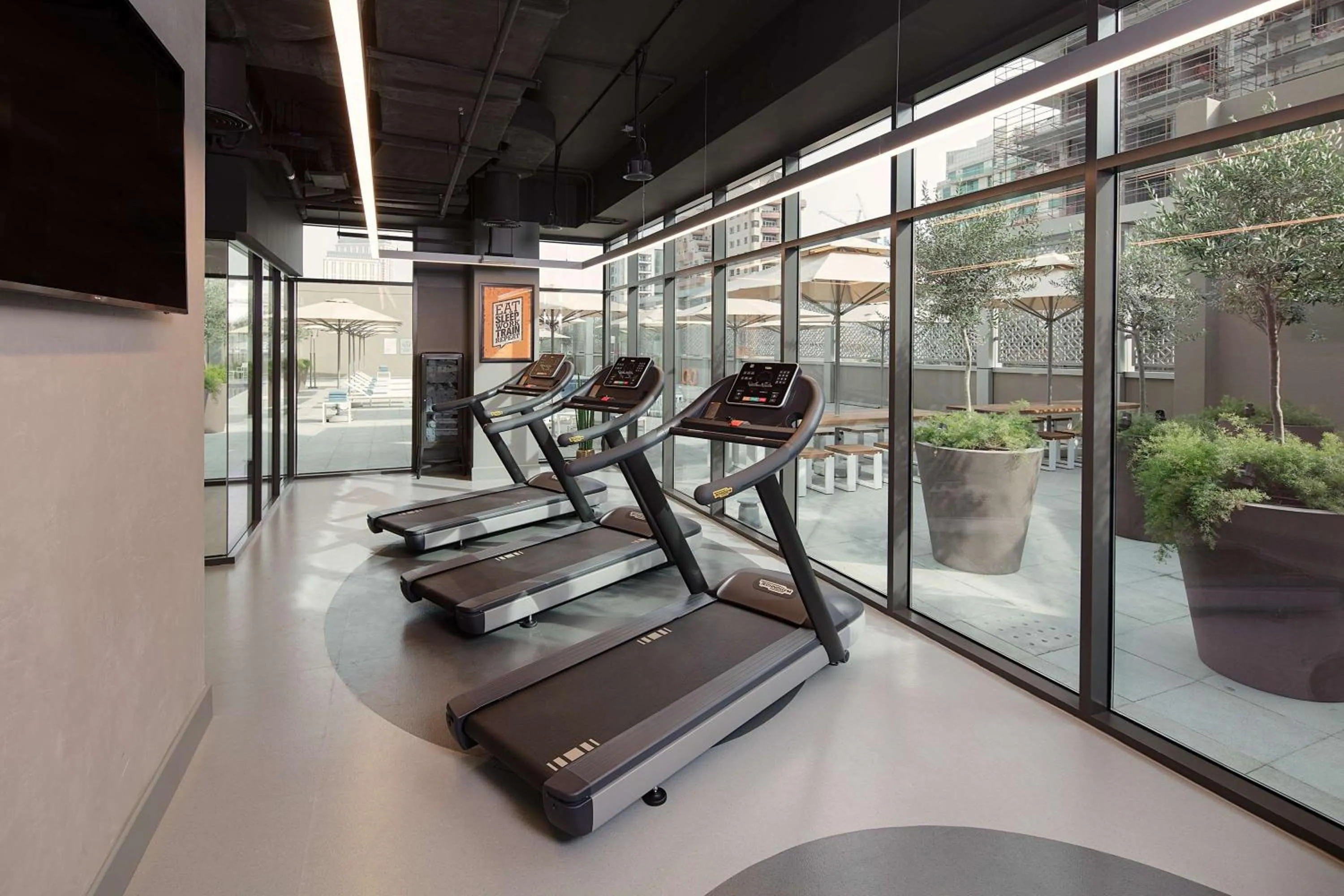 Fitness centre/facilities in Rove Dubai Marina