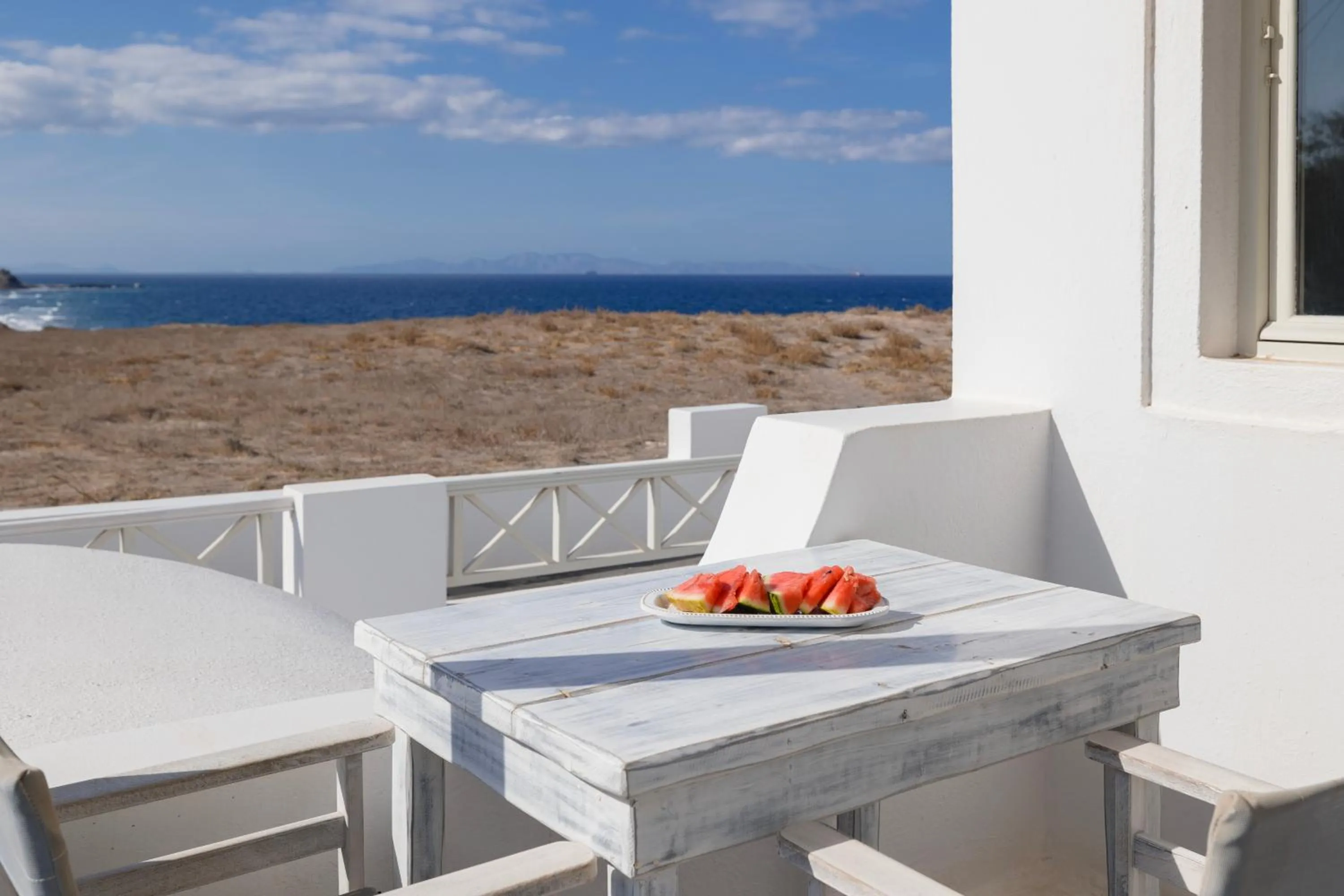 Balcony/Terrace in Vrachia Studios & Apartments