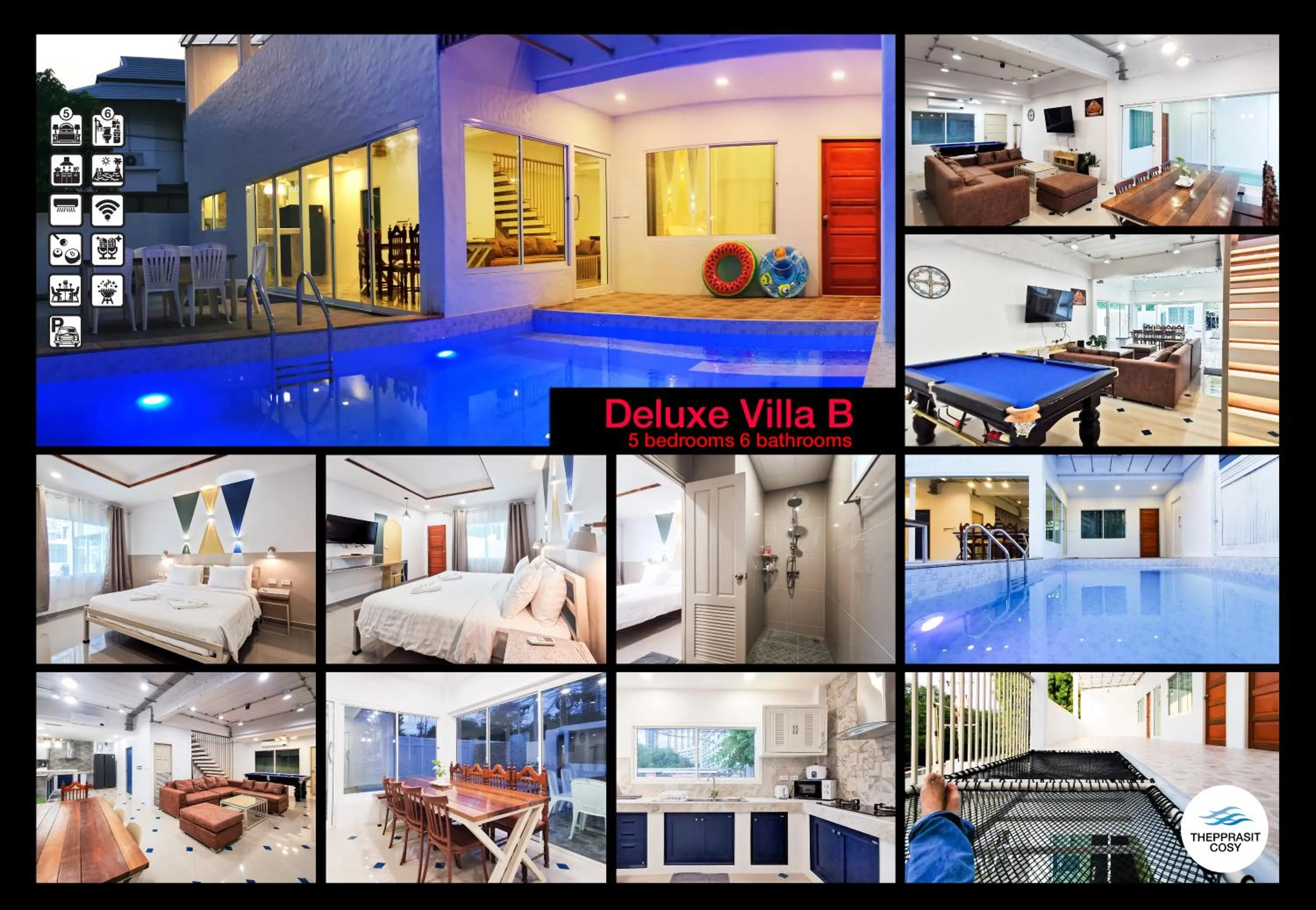 Patio in Thepprasit Cosy