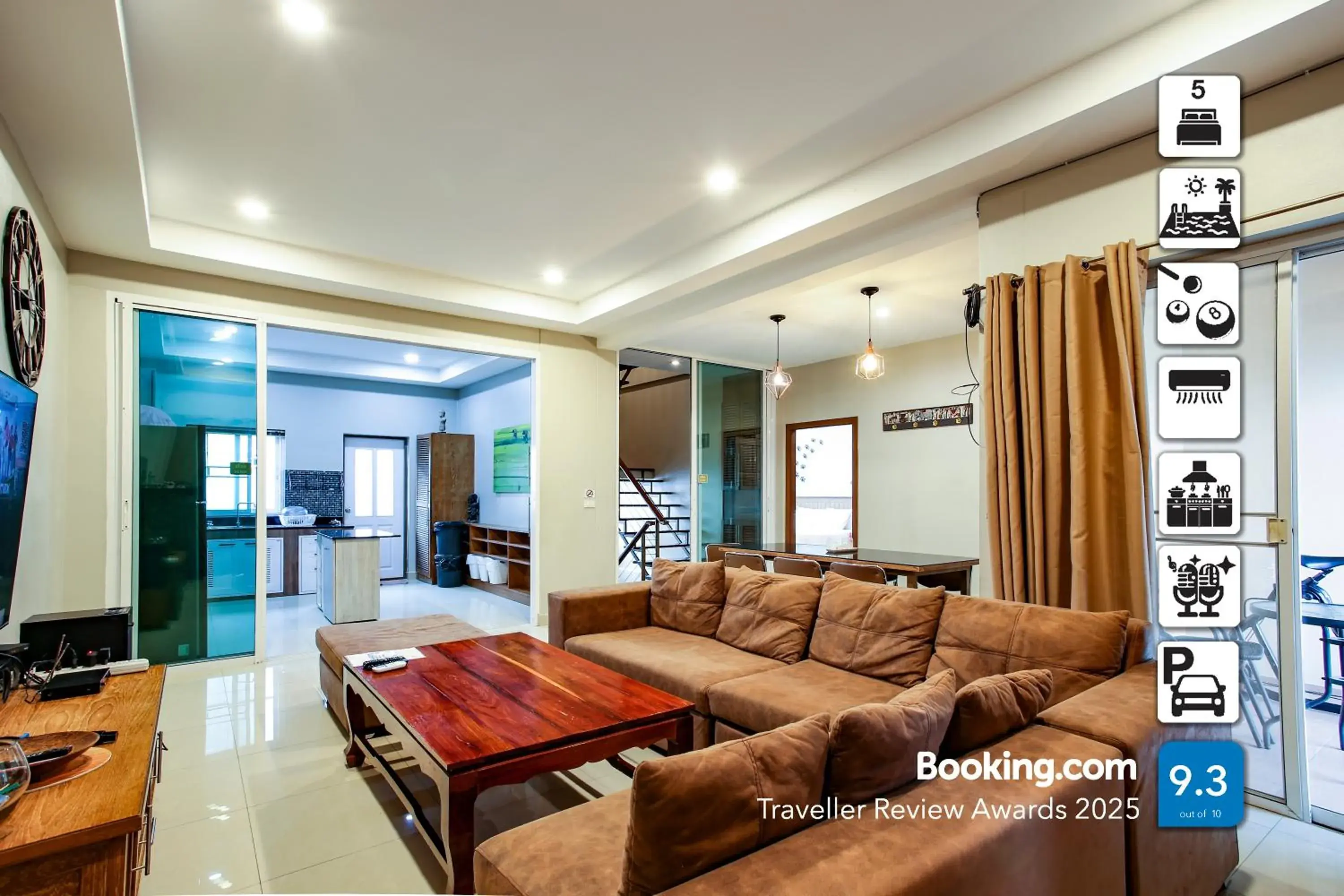 Living room in Thepprasit Cosy Living room in Thepprasit Cosy