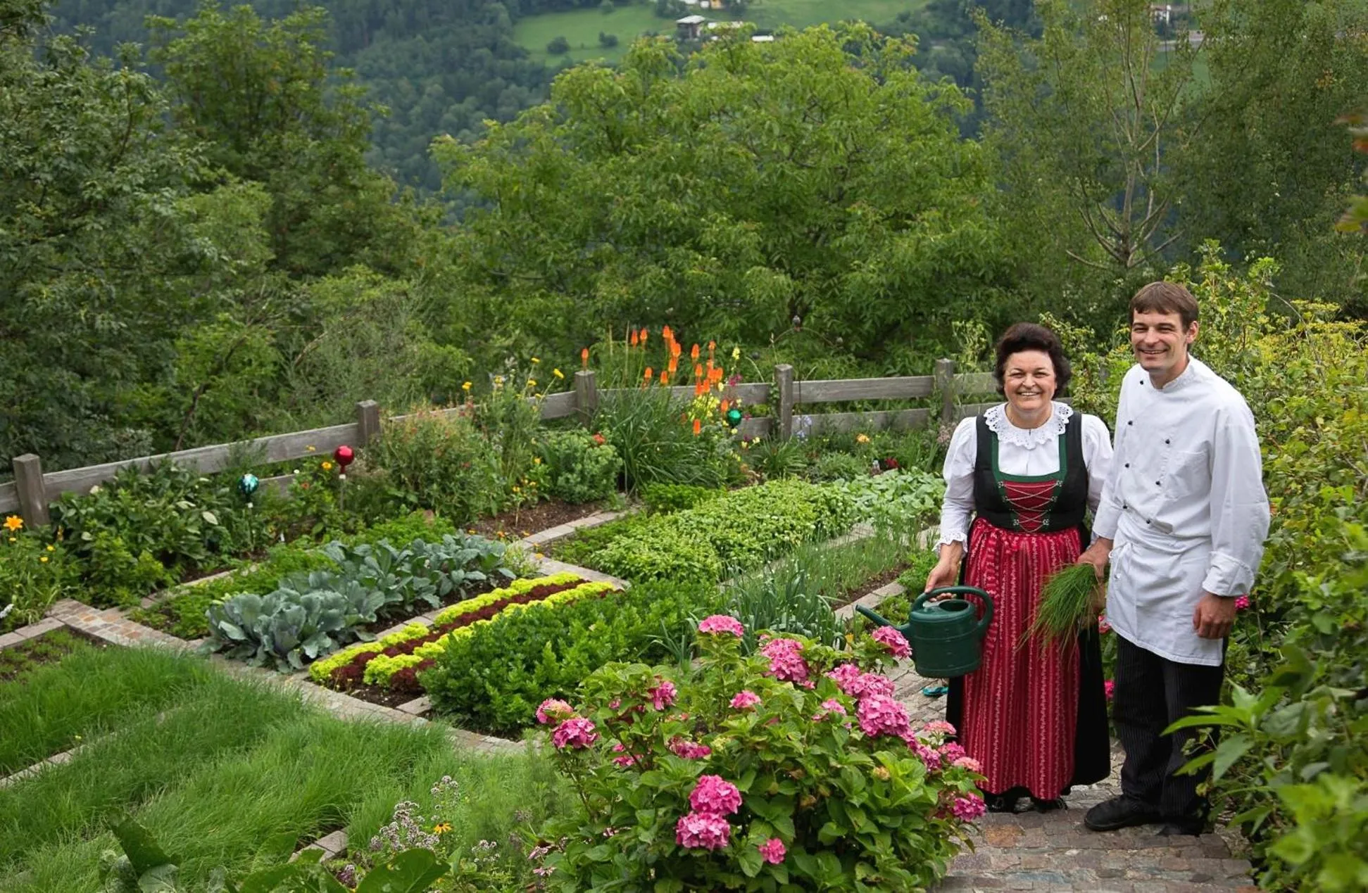 Garden in Berglandhotel Untertheimerhof